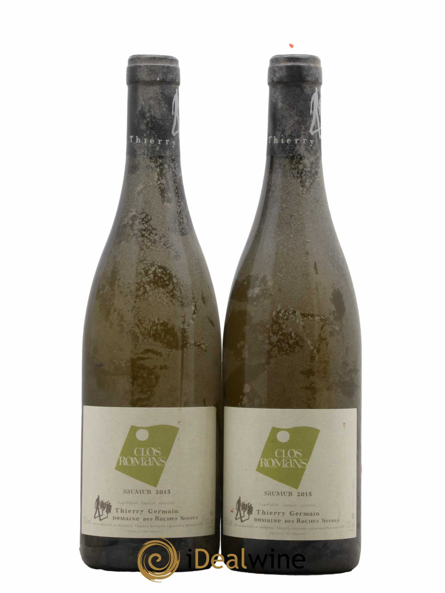 Saumur Clos Romans Domaine des Roches Neuves - Thierry Germain 2015 - Lot de 2 bouteilles - 0