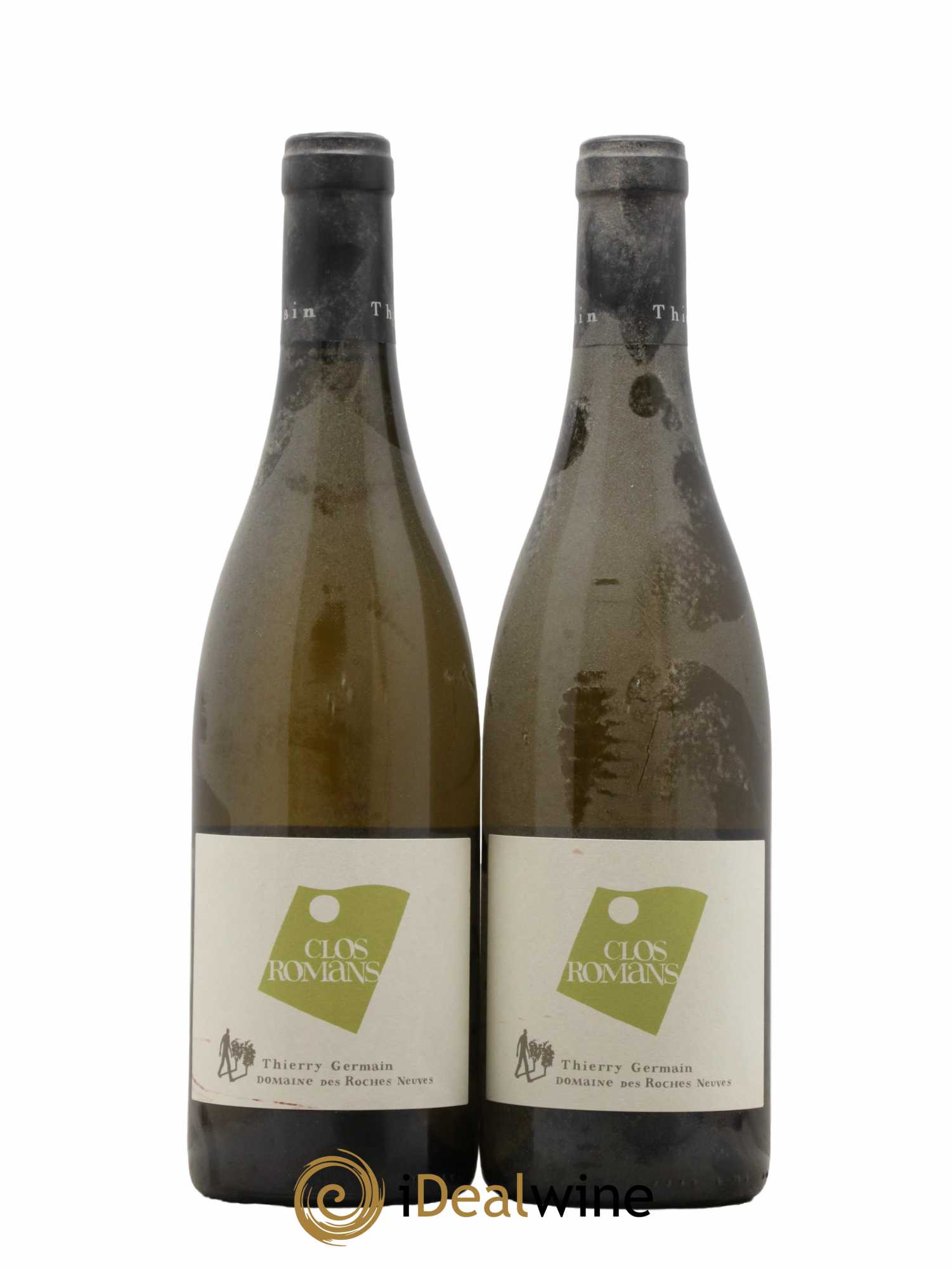 Saumur Clos Romans Domaine des Roches Neuves - Thierry Germain 2017 - Posten von 2 Flaschen - 0