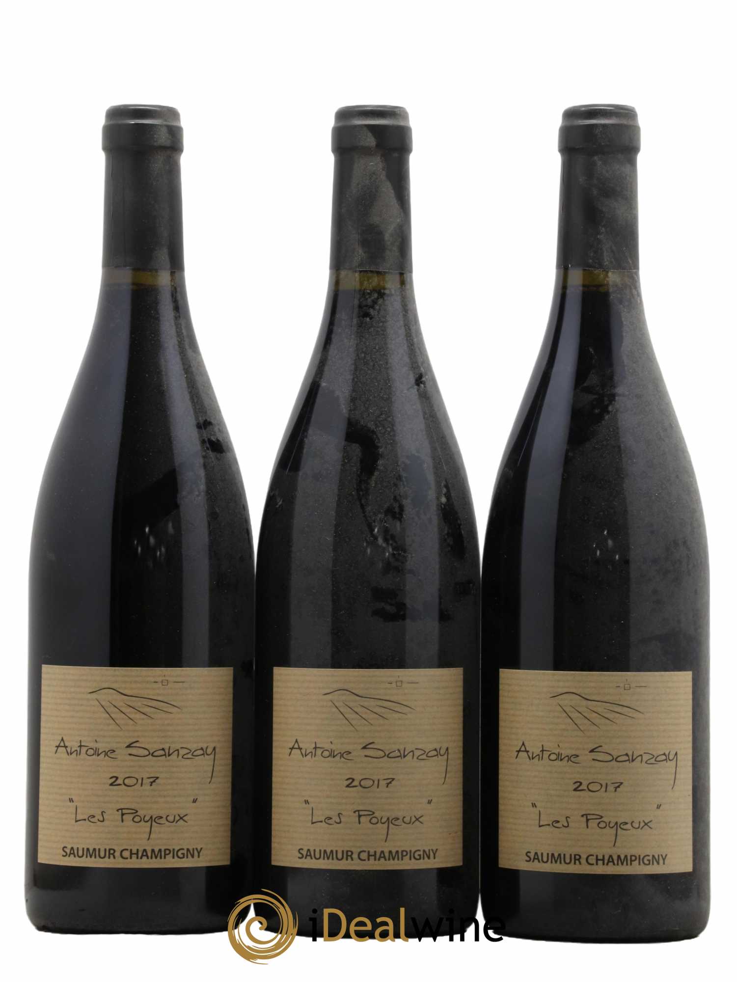 Saumur-Champigny Les Poyeux Antoine Sanzay 2017 - Lot de 3 bouteilles - 0