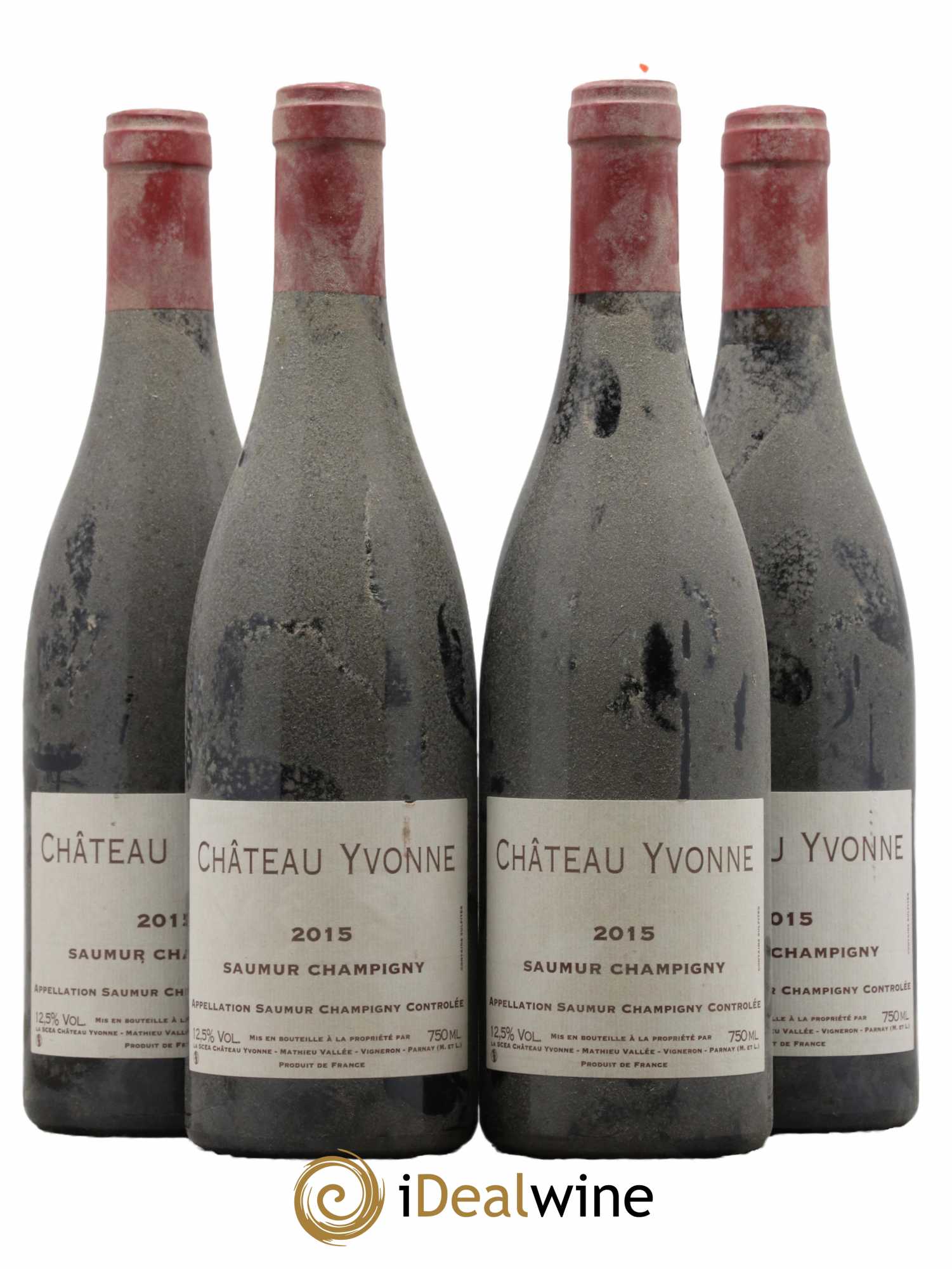 Saumur-Champigny Château Yvonne 2015 - Lot de 4 bouteilles - 0