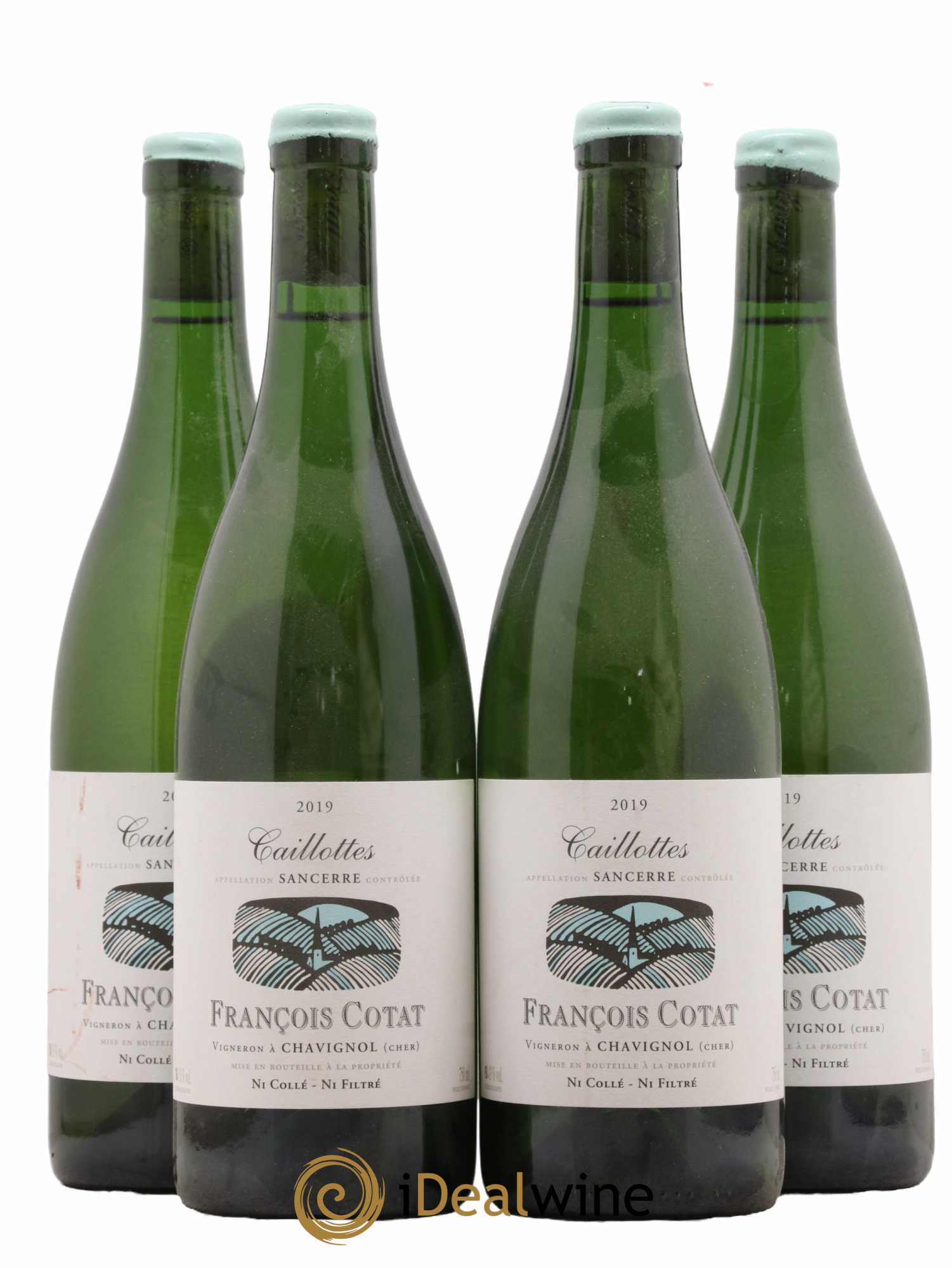 Sancerre Les Caillottes François Cotat 2019 - Lot de 4 bouteilles - 0
