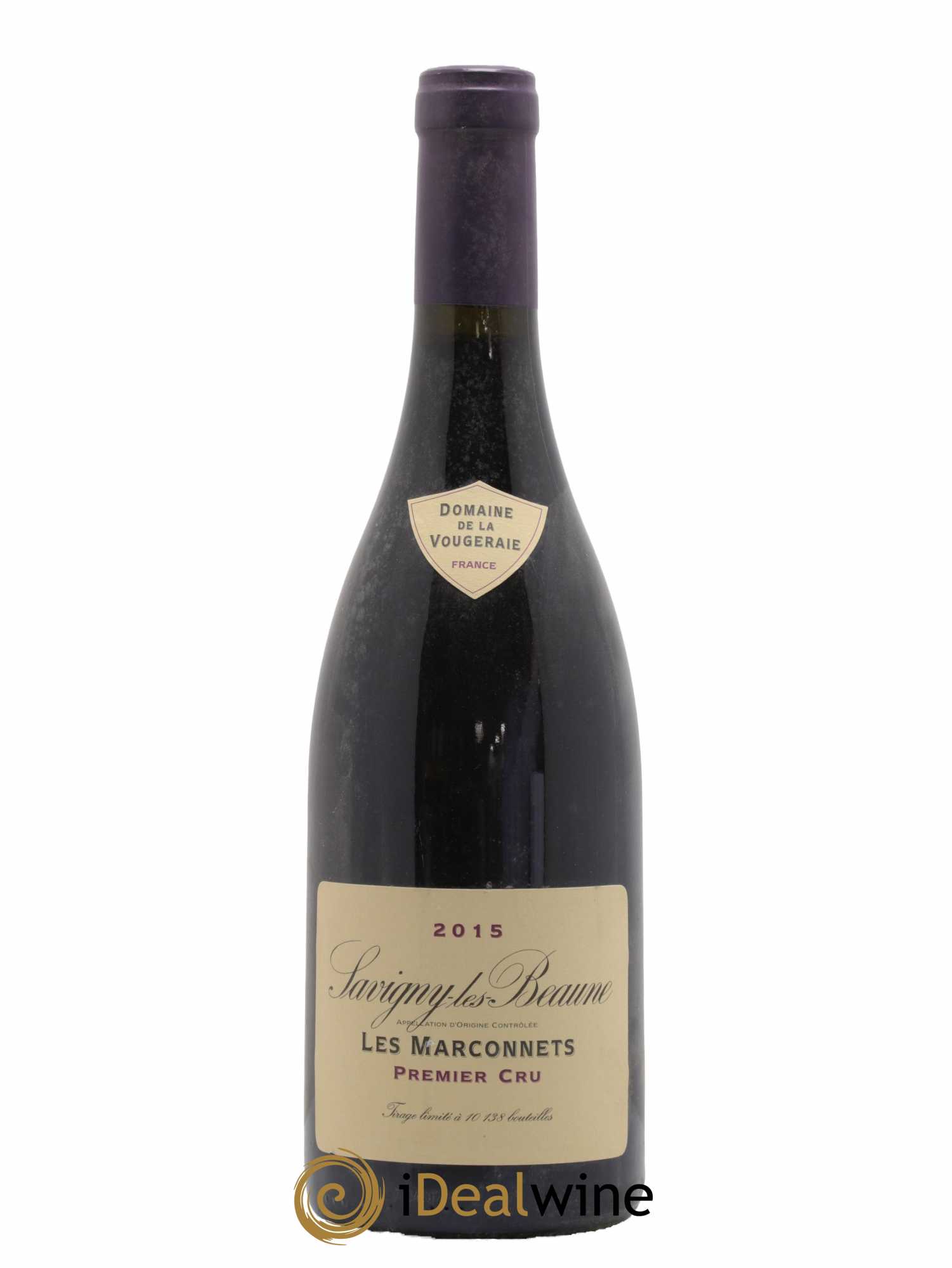 Savigny-lès-Beaune 1er Cru Les Marconnets La Vougeraie 2015 - Lot de 1 bouteille - 0