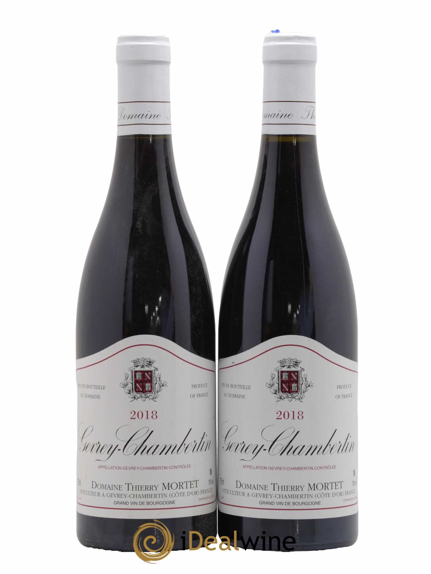 Gevrey-Chambertin Thierry Mortet (Domaine) 2018 - Lot de 2 bouteilles - 0