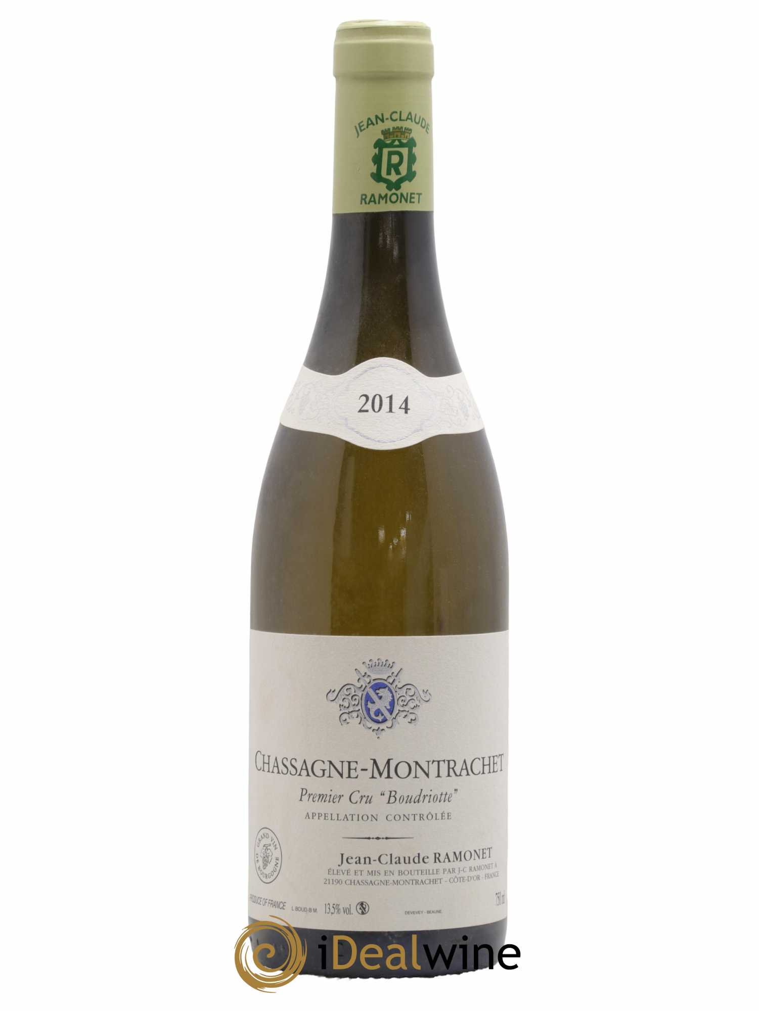 Chassagne-Montrachet 1er Cru Boudriotte Ramonet (Domaine) 2014 - Posten von 1 Flasche - 0