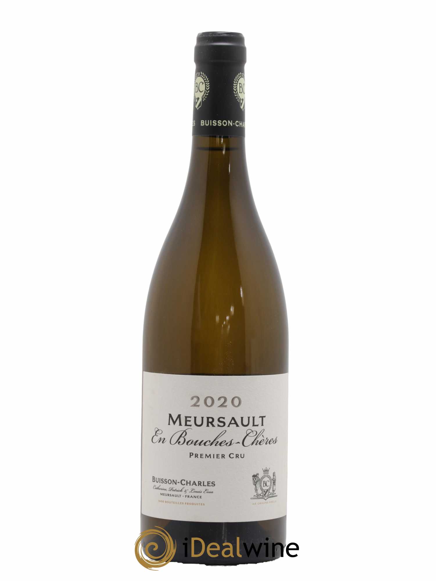 Meursault 1er Cru Bouches Chères Buisson-Charles (Domaine) 2020 - Lot de 1 bouteille - 0