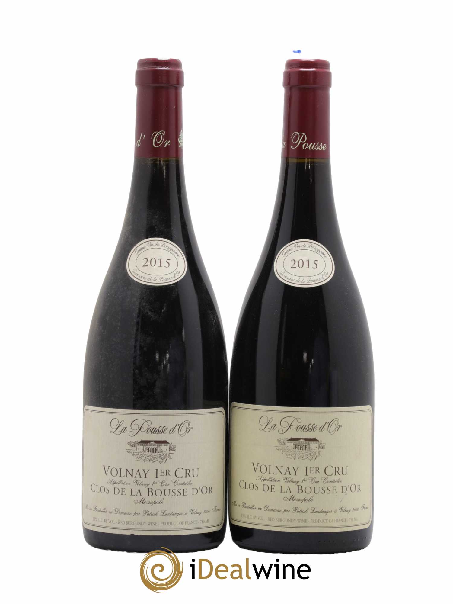 Volnay 1er Cru Clos de la Bousse d'Or La Pousse d'Or (Domaine de) 2015 - Lot de 2 bouteilles - 0