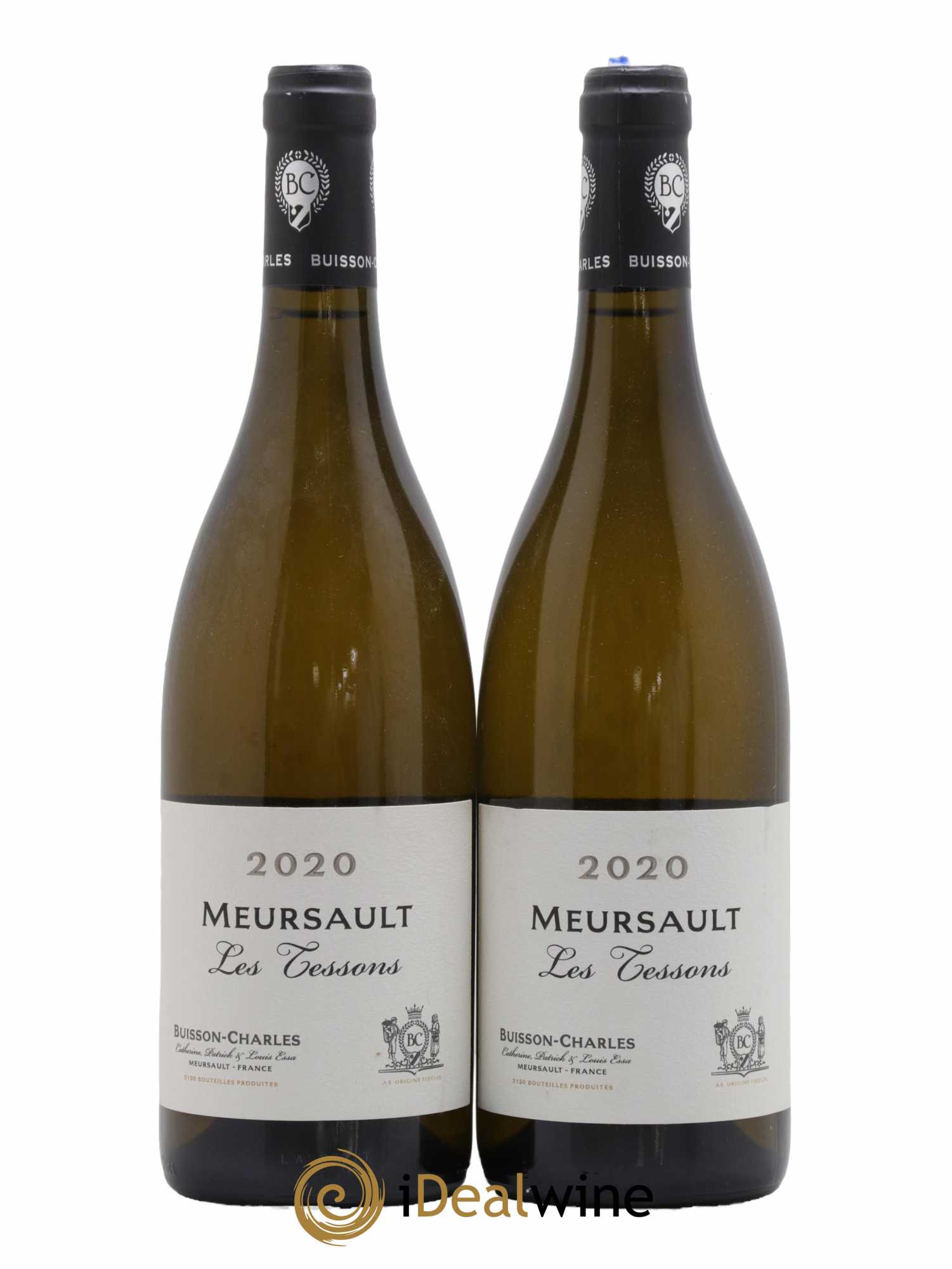 Meursault Les Tessons Buisson-Charles (Domaine) 2020 - Lot de 2 bouteilles - 0