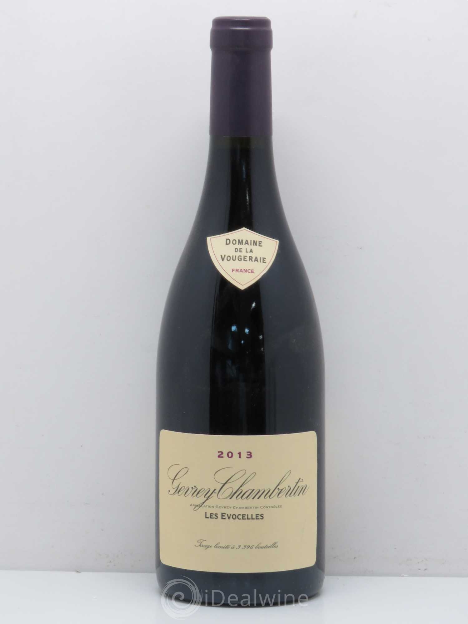 Gevrey-Chambertin Domaine De La Vougeraie Les Evocelles (sans prix de réserve) 2013 - Posten von 1 Flasche - 0
