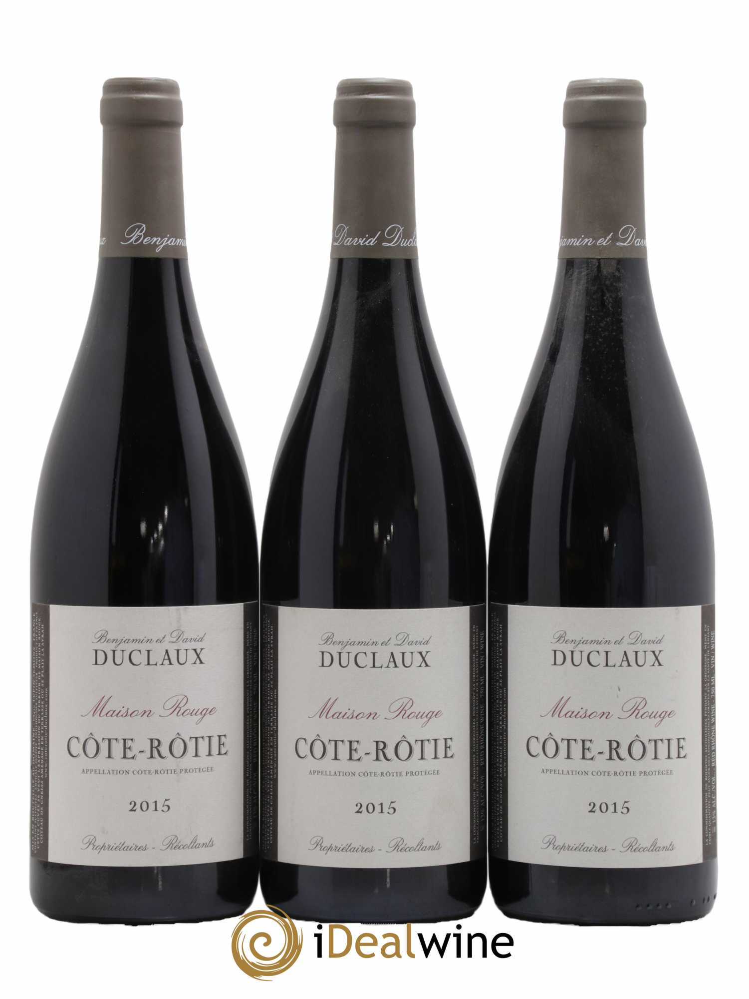 Côte-Rôtie Maison Rouge Domaine Duclaux 2015 - Lot de 3 bouteilles - 0