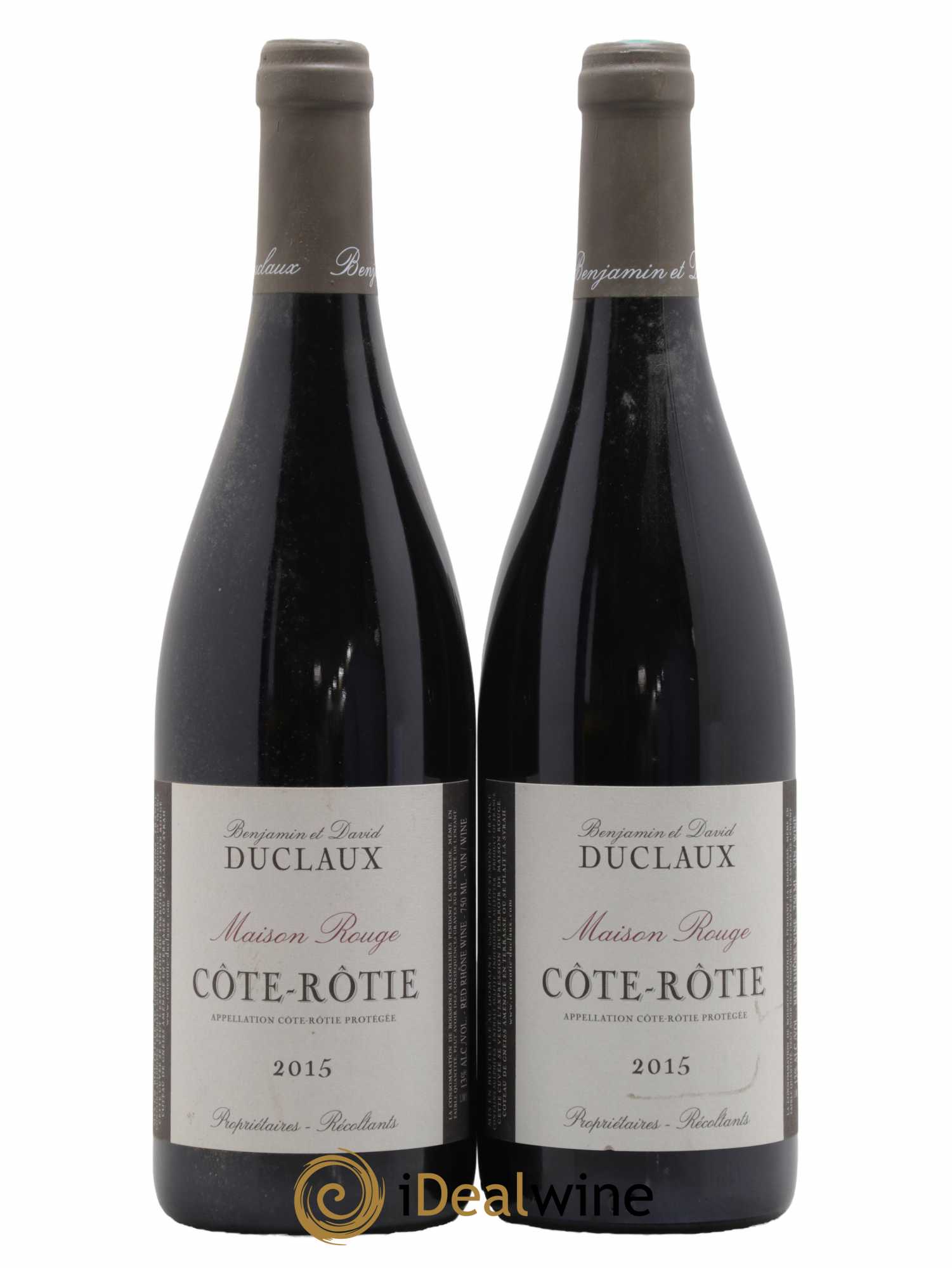 Côte-Rôtie Maison Rouge Domaine Duclaux 2015 - Lot de 2 bouteilles - 0