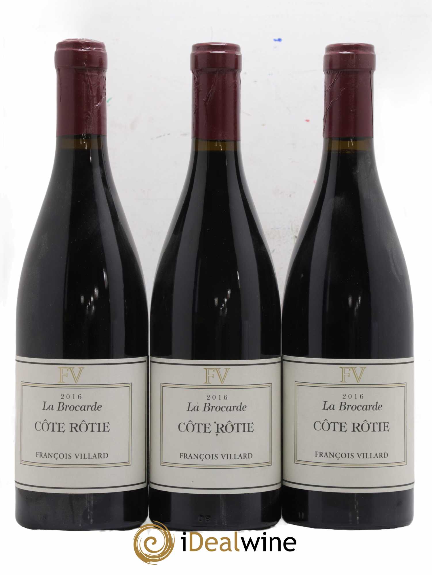 Côte-Rôtie La Brocarde François Villard 2016 - Lot de 3 bouteilles - 0