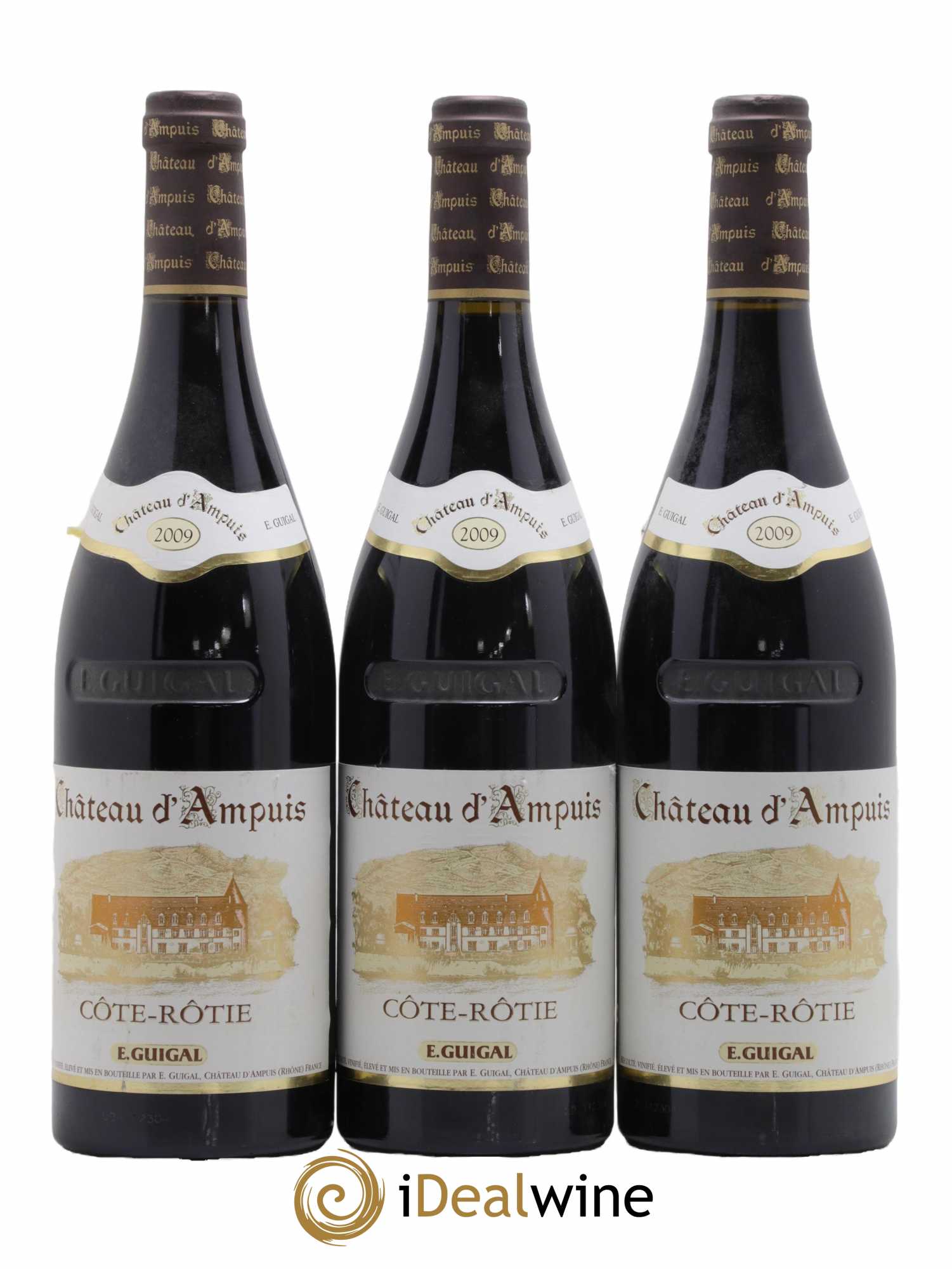 Côte-Rôtie Château d'Ampuis Guigal 2009 - Lot de 3 bouteilles - 0