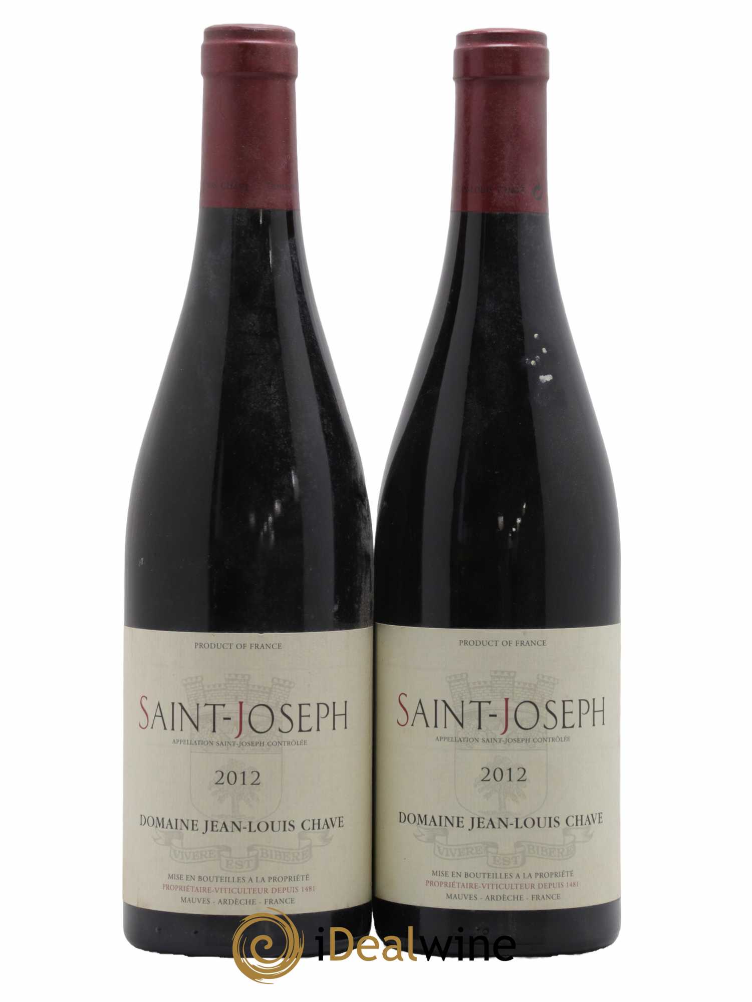 Saint-Joseph Jean-Louis Chave 2012 - Lot de 2 bouteilles - 0