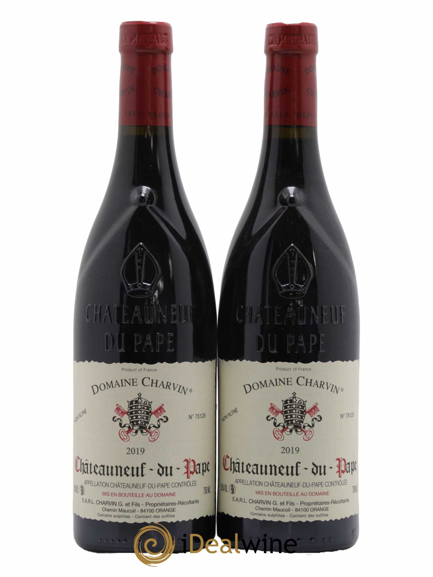 Châteauneuf-du-Pape Charvin (Domaine) 2019 - Lot de 2 bouteilles - 0