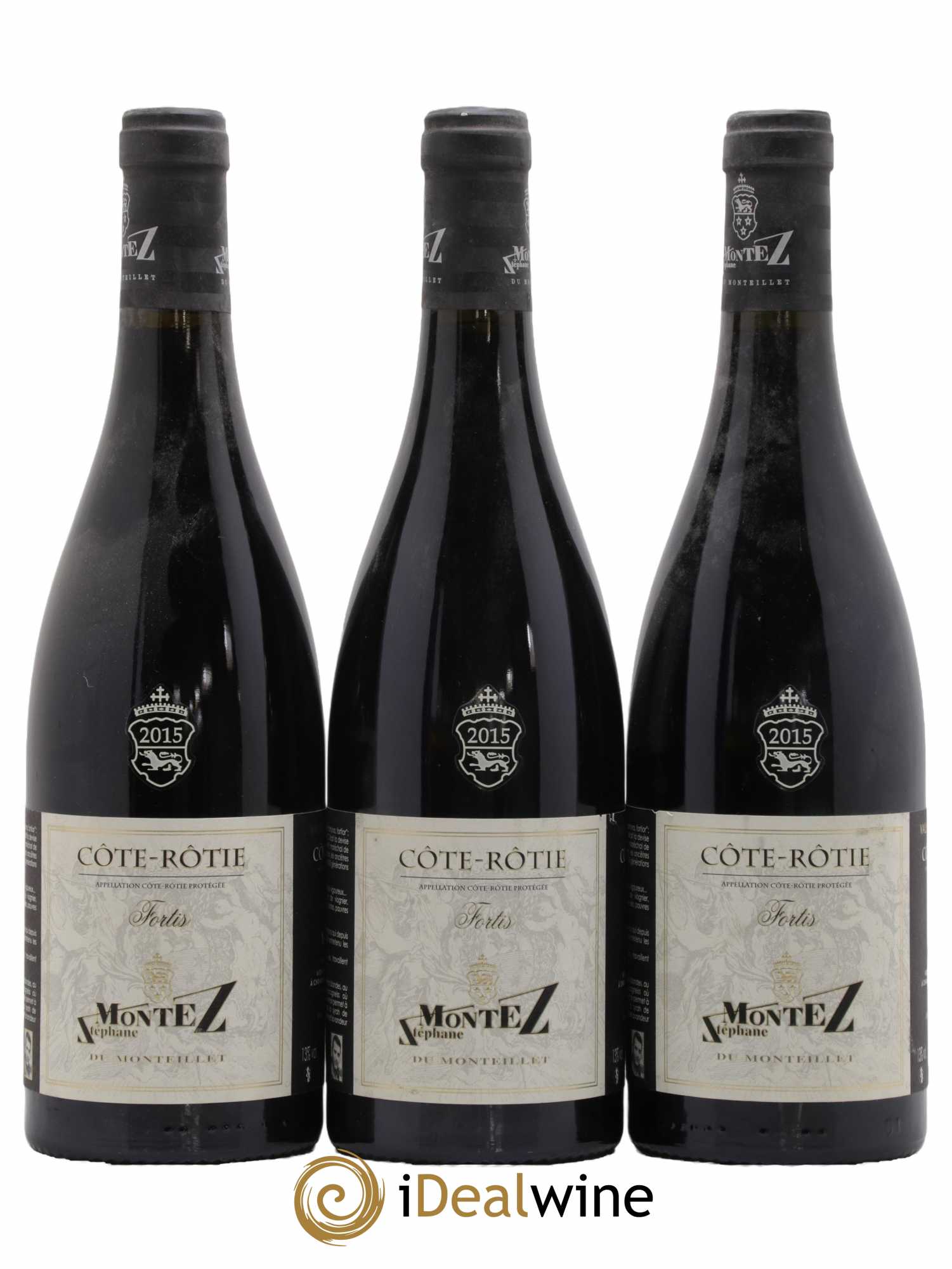 Côte-Rôtie Fortis Monteillet (Domaine du) - Stéphane Montez 2015 - Lot de 3 bouteilles - 0
