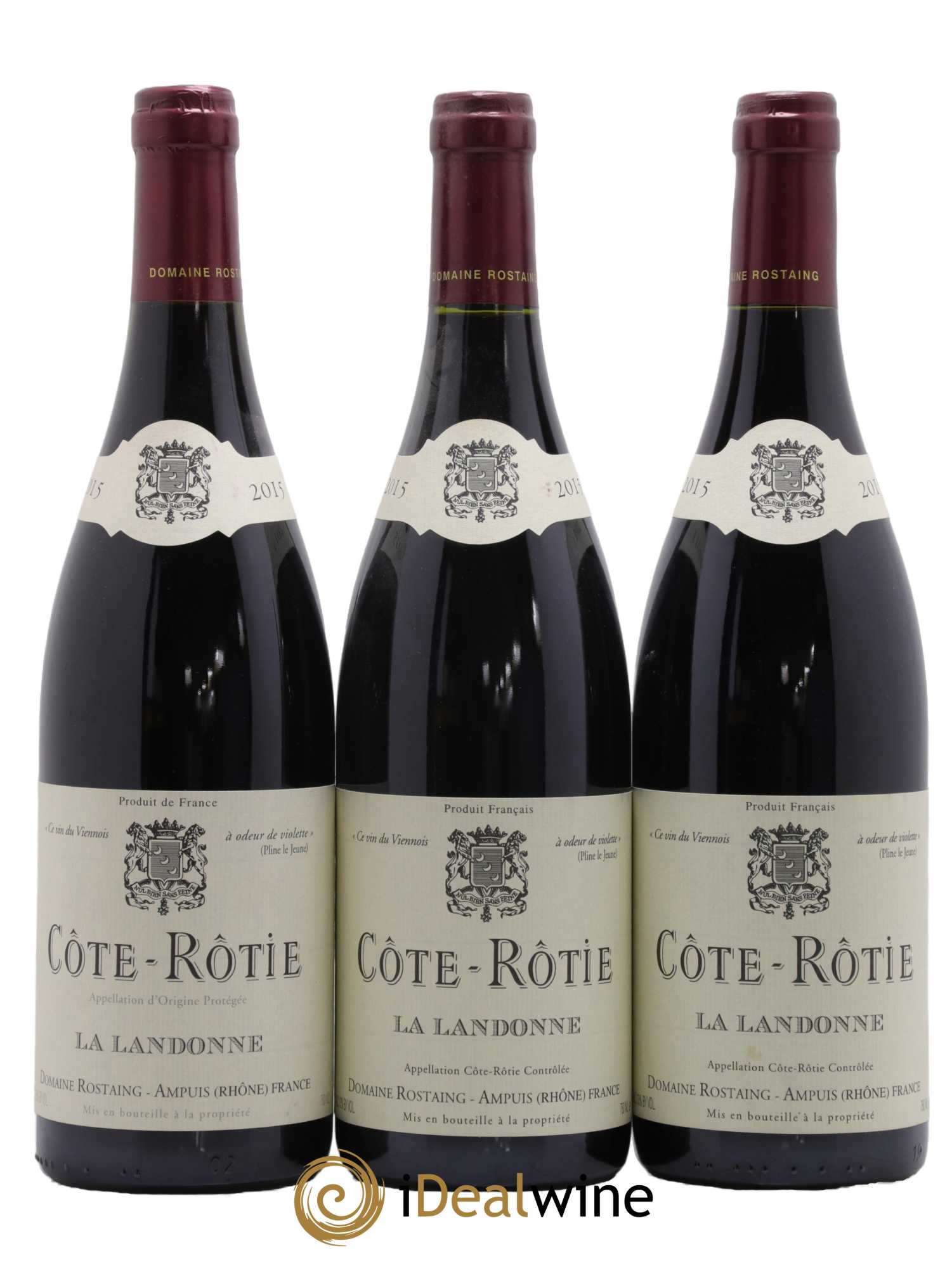 Côte-Rôtie La Landonne René Rostaing 2015 - Posten von 3 Flaschen - 0