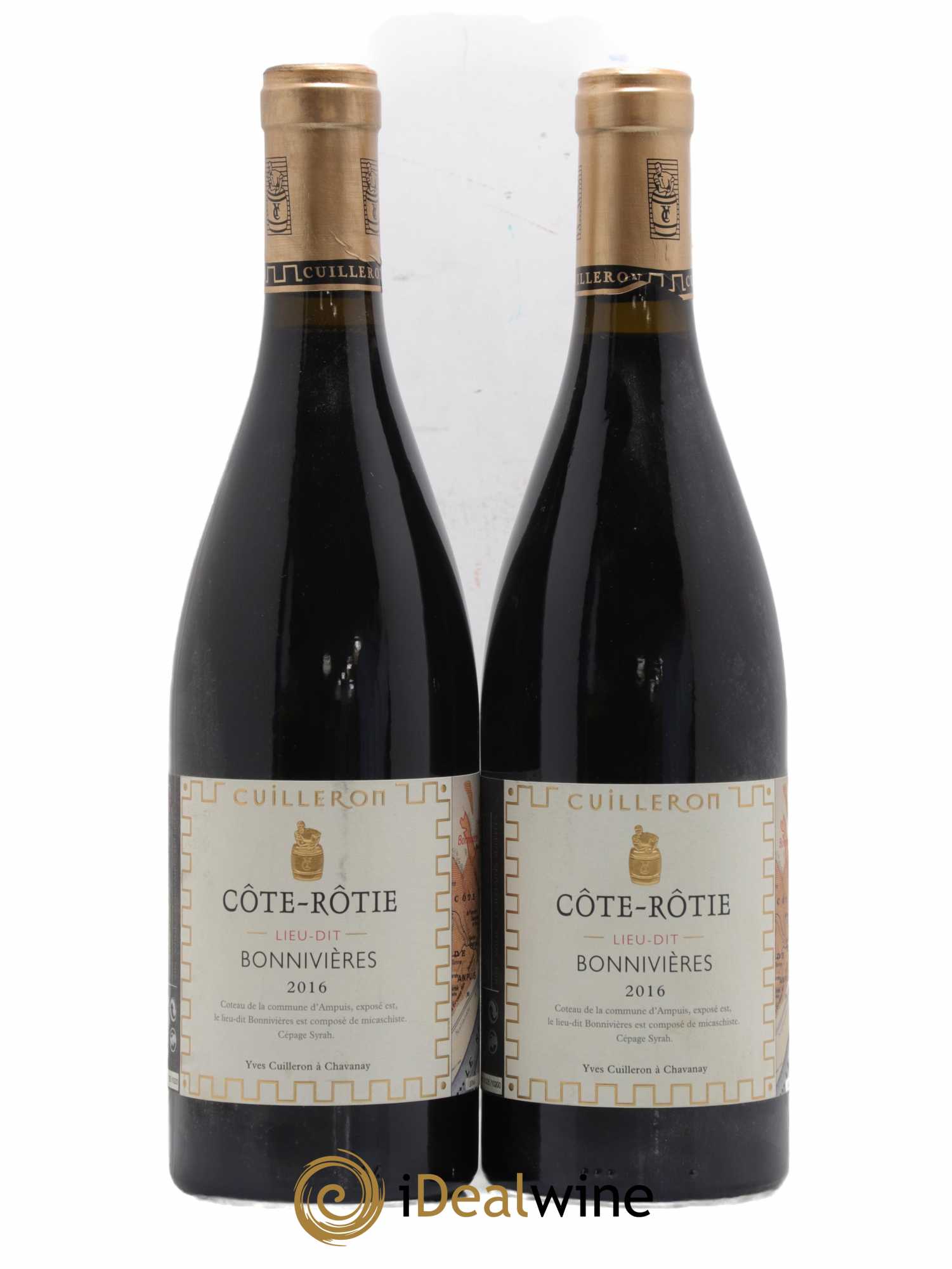 Côte-Rôtie Bonnivières Yves Cuilleron (Domaine) 2016 - Lot de 2 bouteilles - 0