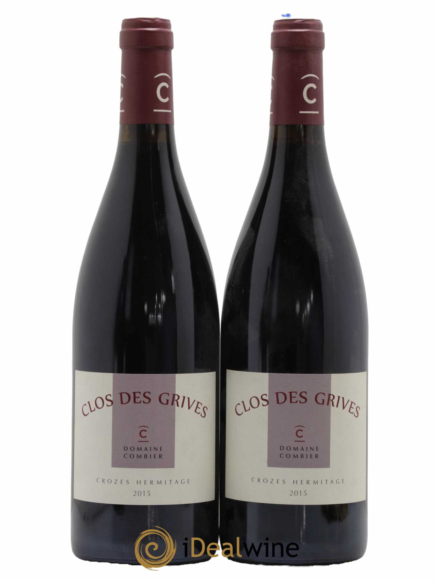 Crozes-Hermitage Clos des Grives Combier 2015 - Lot de 2 bouteilles - 0