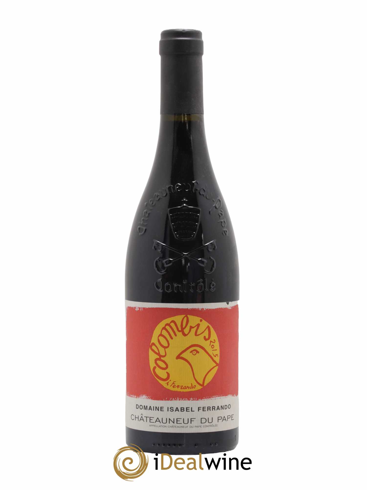 Châteauneuf-du-Pape Colombis Domaine Saint-Préfert 2015 - Lot de 1 bouteille - 0