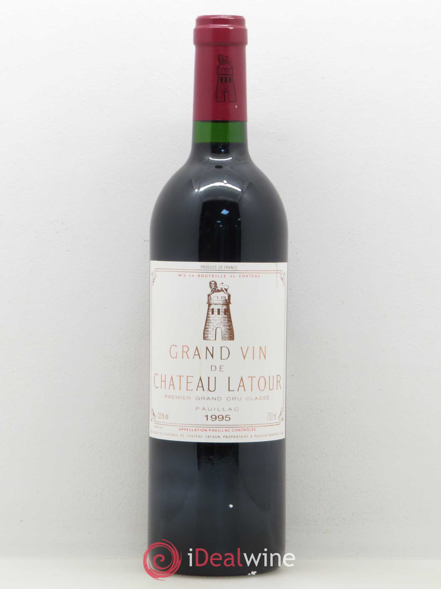 Château Latour 1er Grand Cru Classé 1995 - Lot de 1 bouteille - 0