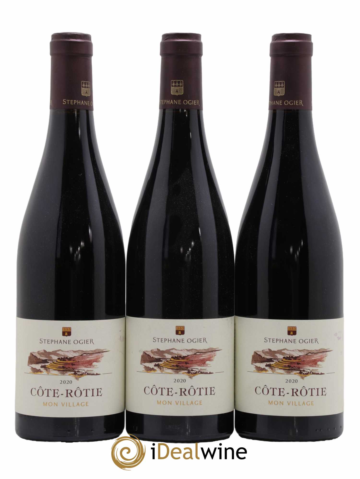 Côte-Rôtie Mon Village Stéphane Ogier 2020 - Lot de 3 bouteilles - 0