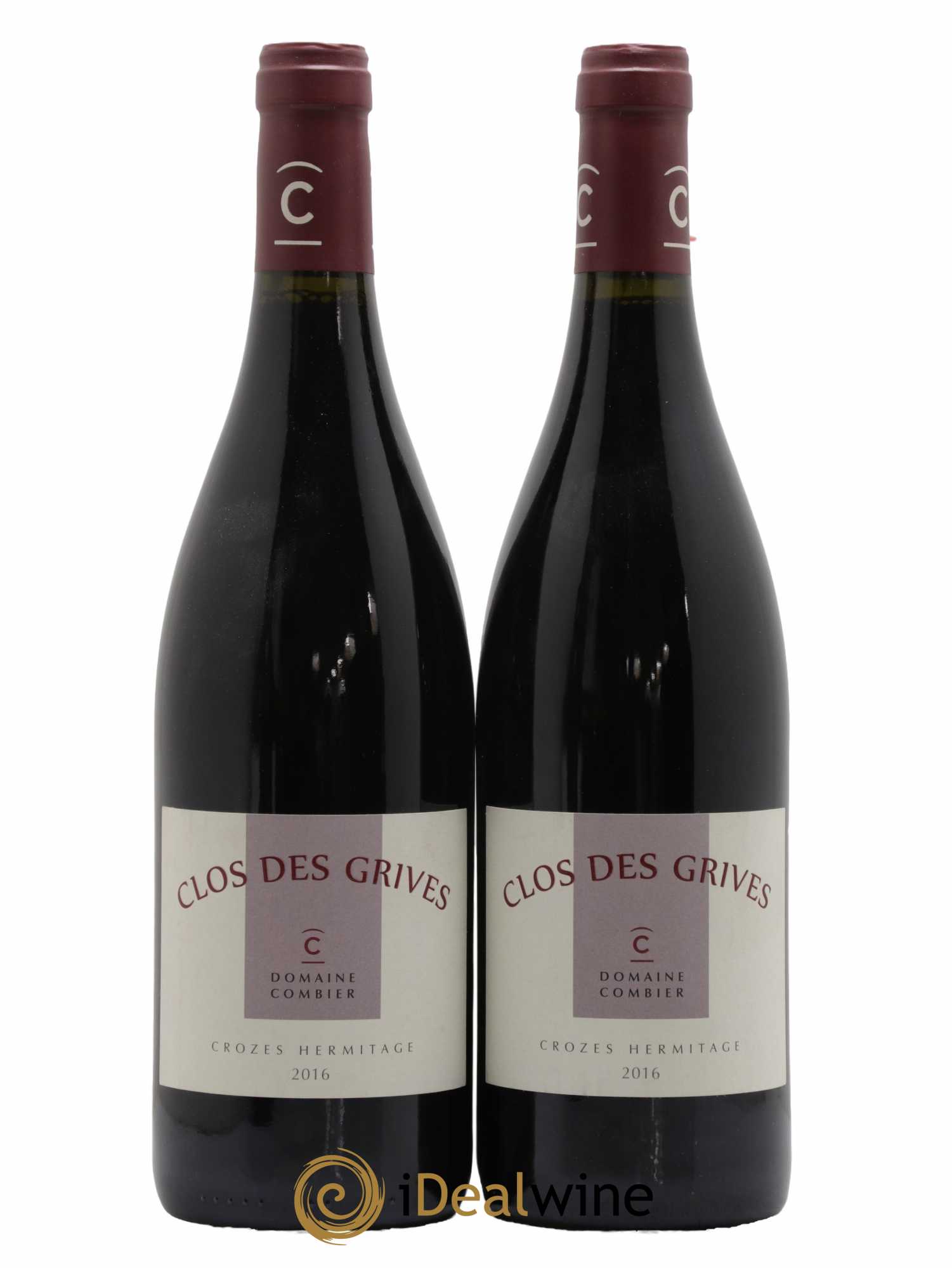 Crozes-Hermitage Clos des Grives Combier 2016 - Lot de 2 bouteilles - 0