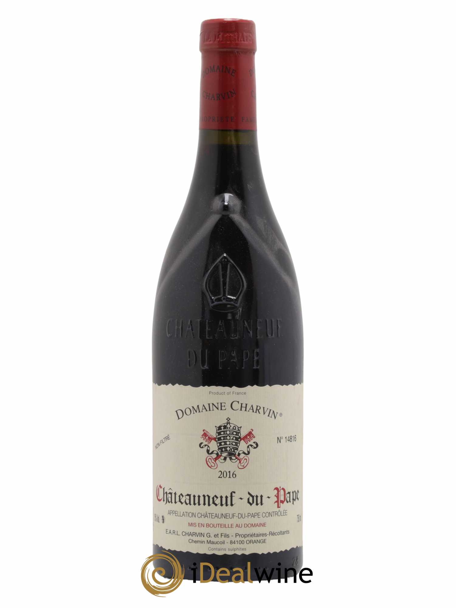 Châteauneuf-du-Pape Charvin (Domaine) 2016 - Lot de 1 bouteille - 0