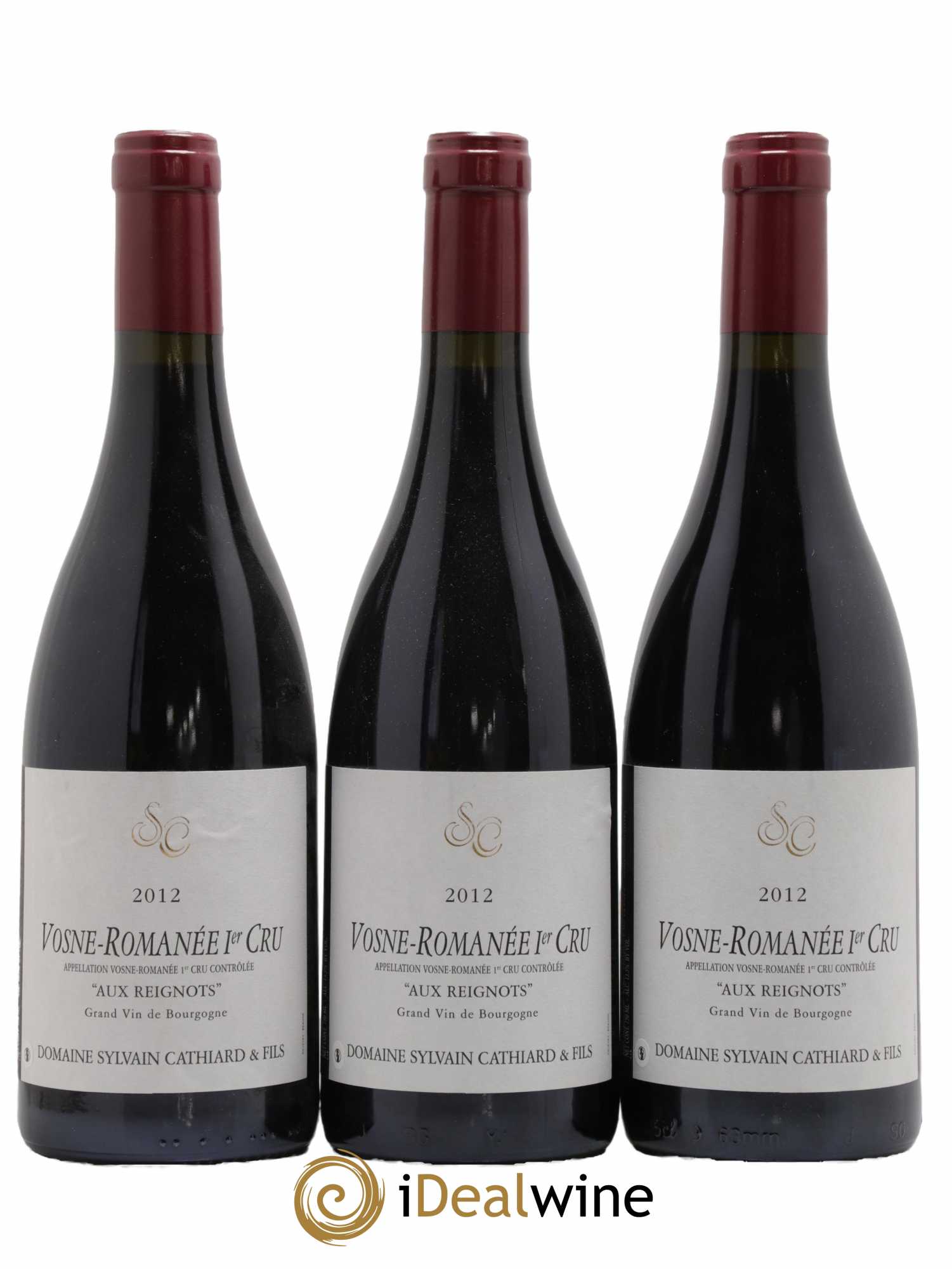 Vosne-Romanée 1er Cru Aux Reignots Sylvain Cathiard & Fils 2012 - Lot de 3 bouteilles - 0