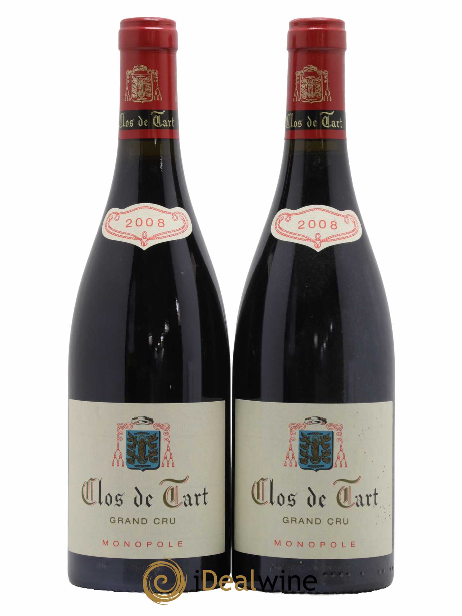 Clos de Tart Grand Cru Clos de Tart 2008 - Lot de 2 bouteilles - 0