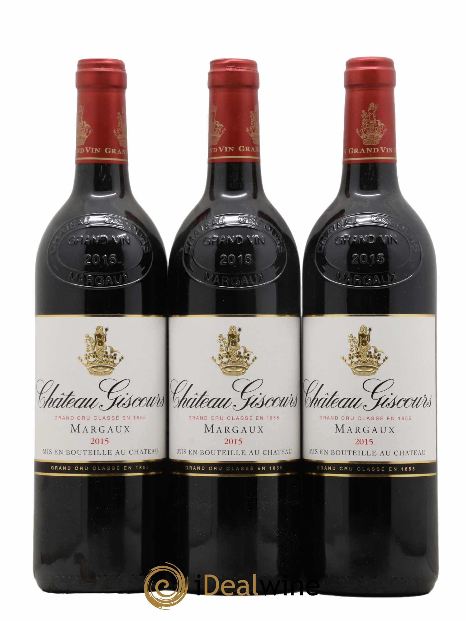 Château Giscours 3ème Grand Cru Classé 2015 - Lot de 3 bouteilles - 0