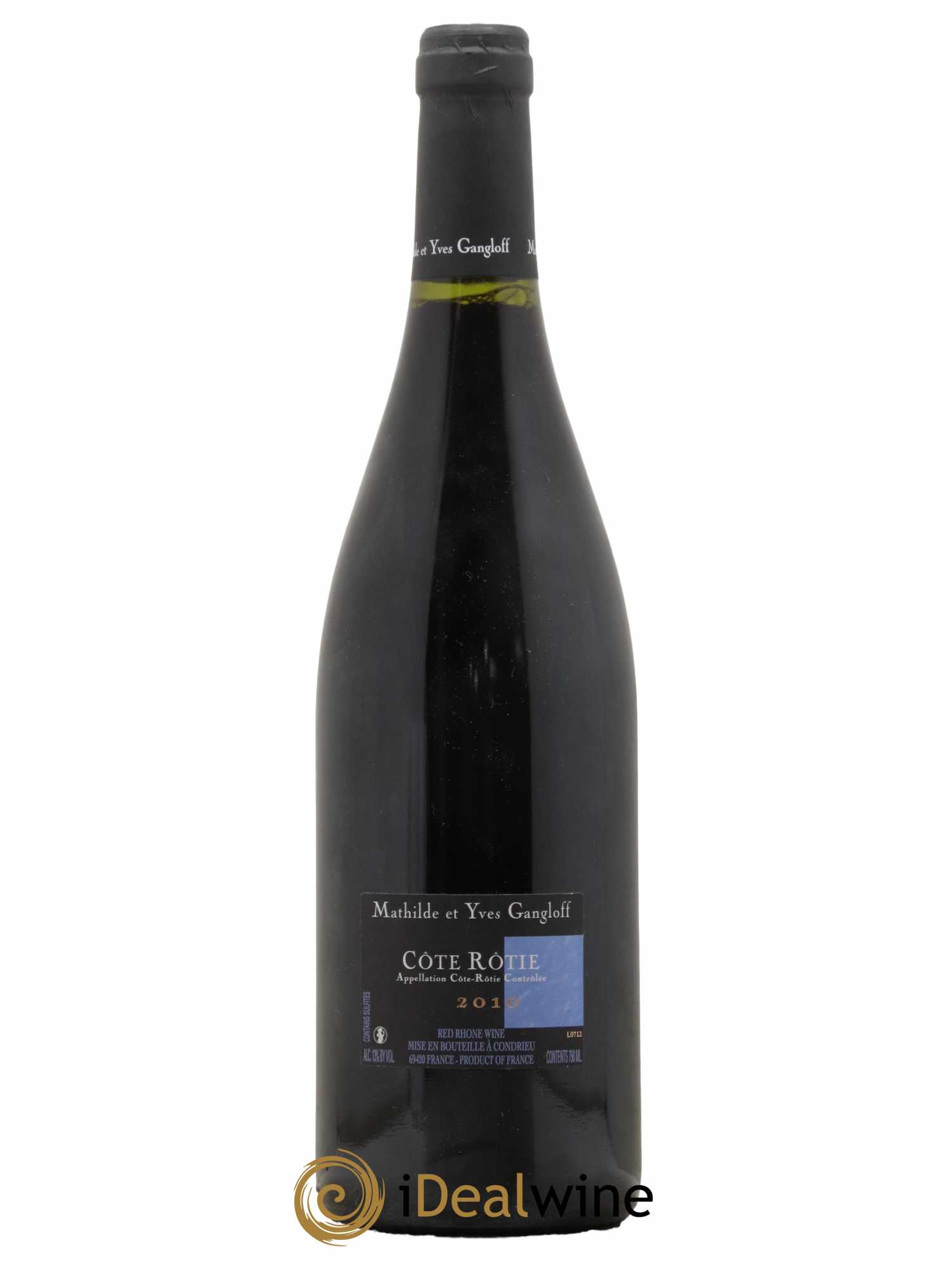 Côte-Rôtie La Barbarine Gangloff (Domaine) 2010 - Lot de 1 bouteille - 1