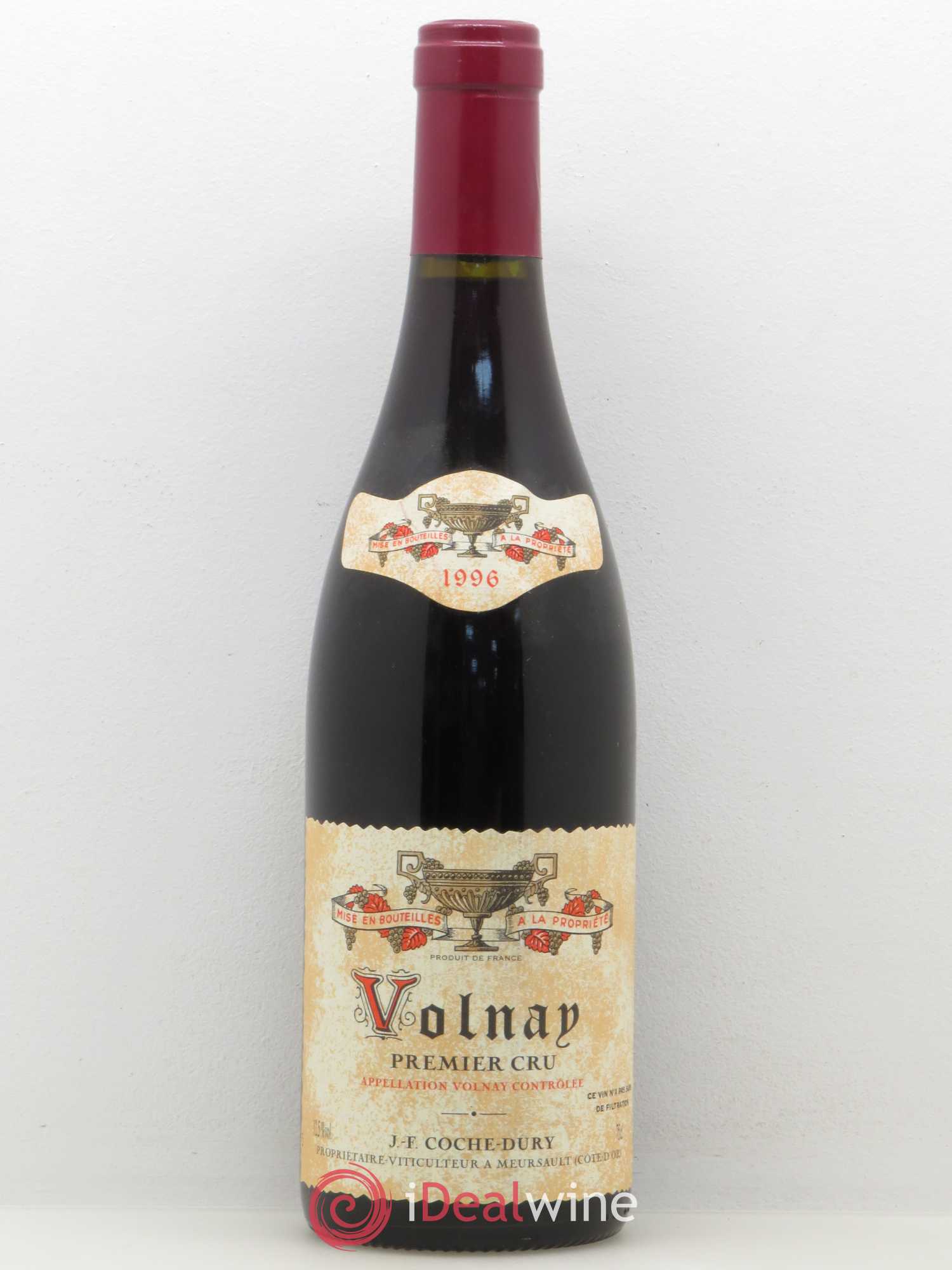 Volnay 1er Cru Coche Dury (Domaine) 1996 - Lot de 1 bouteille - 0