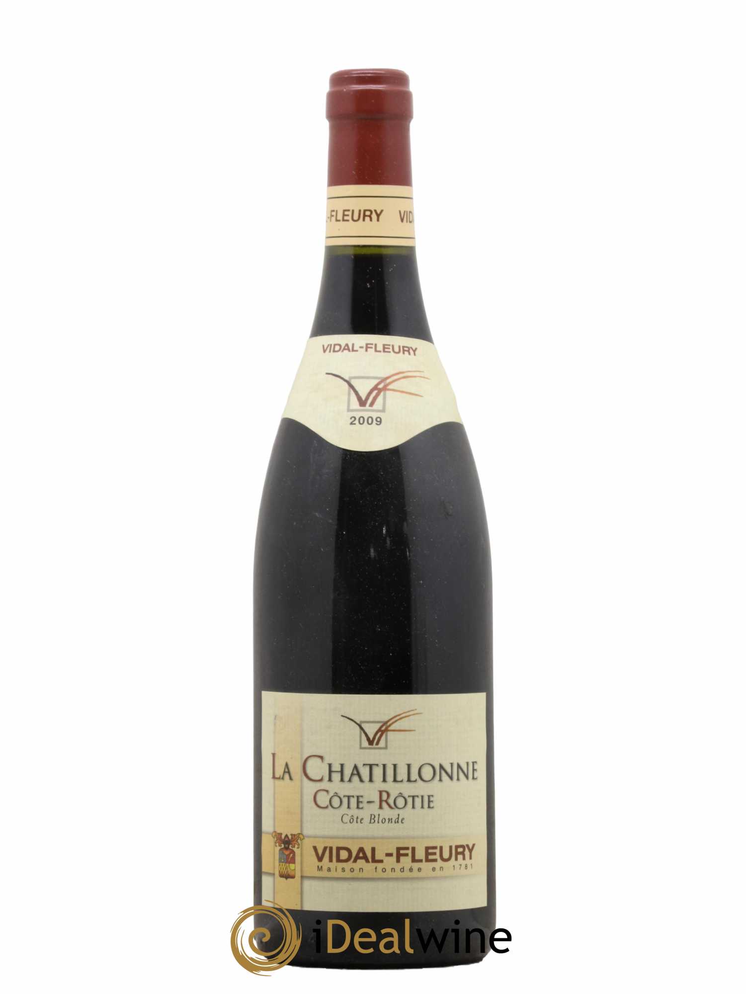 Côte-Rôtie la Chatillonne Côte Blonde Vidal Fleury 2009 - Lot de 1 bouteille - 0