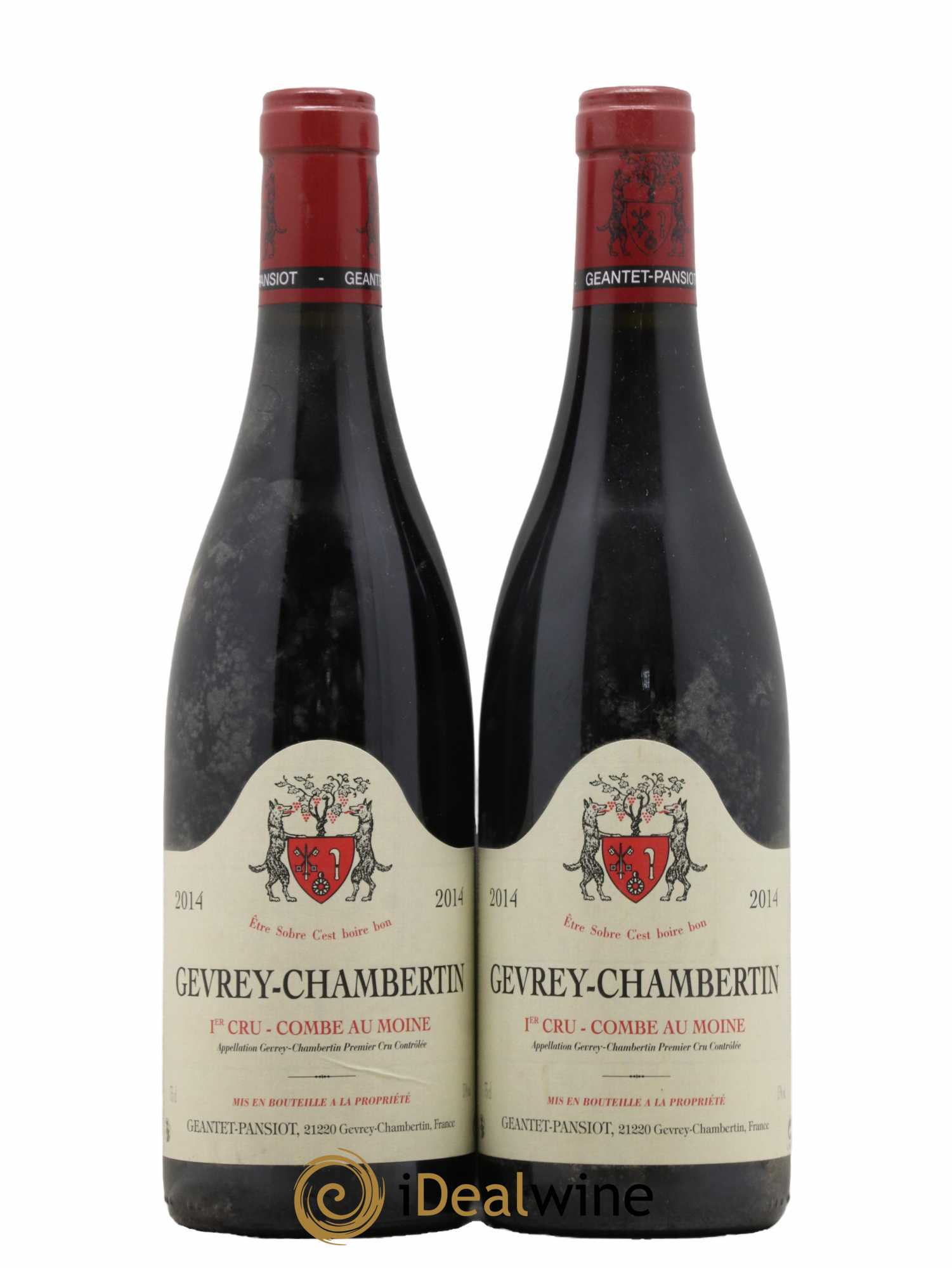 Gevrey-Chambertin 1er Cru La Combe Aux Moines Geantet Pansiot 2014 - Lot de 2 bouteilles - 0