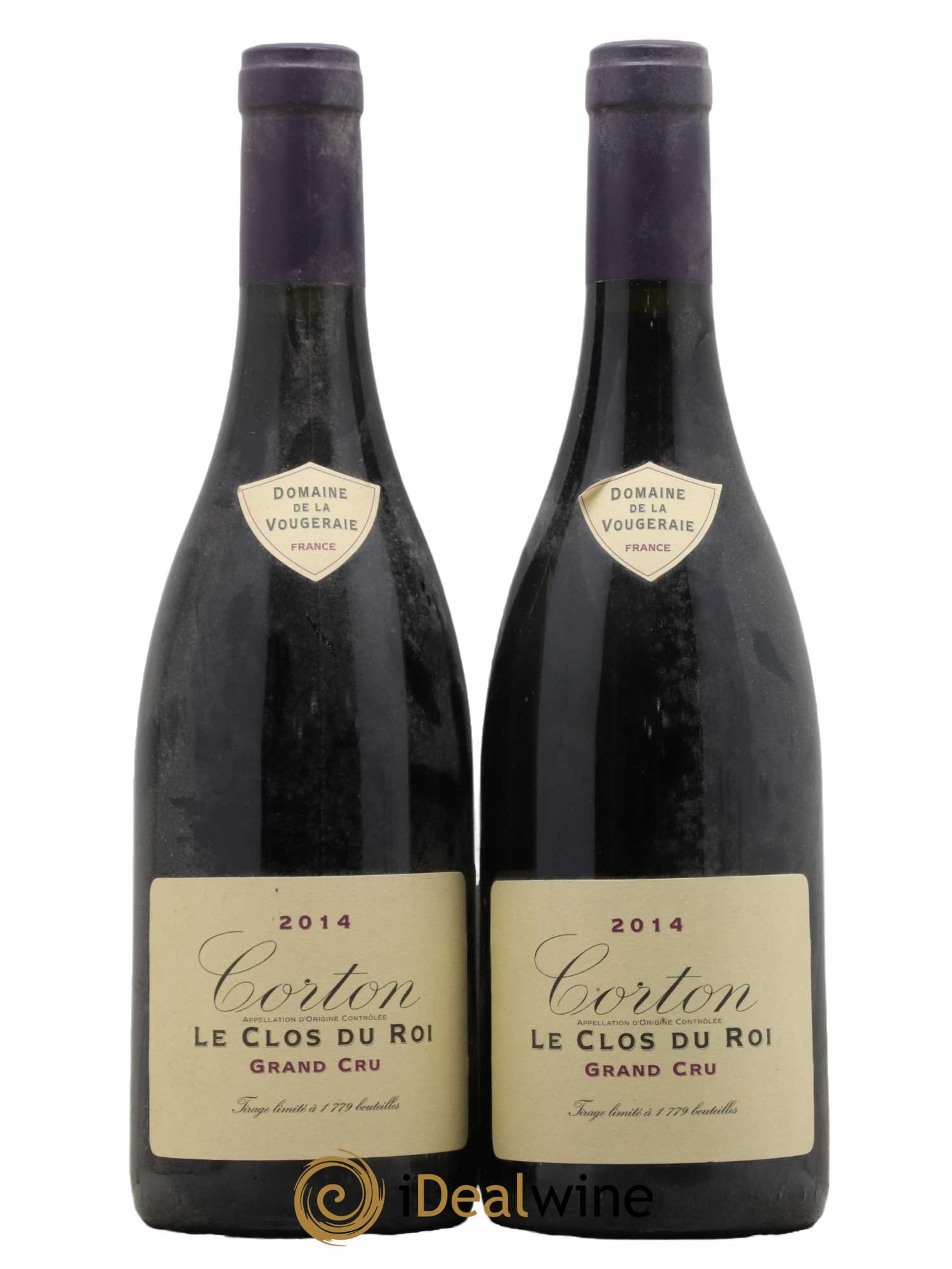 Corton Grand Cru Le Clos du Roi La Vougeraie 2014 - Lot de 2 bouteilles - 0