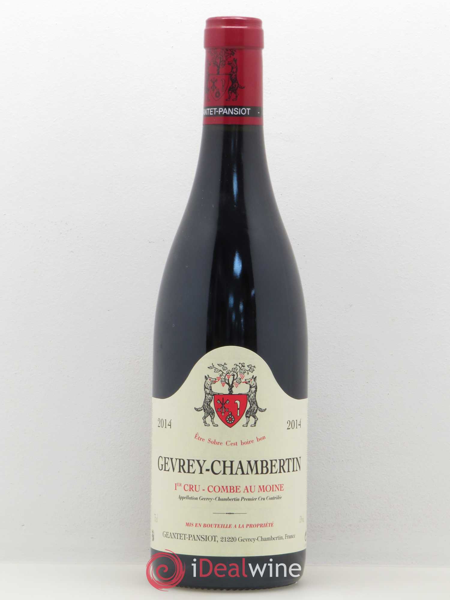 Gevrey-Chambertin 1er Cru Combe Au Moine Domaine Geantet-Pansiot 2014 - Posten von 1 Flasche - 0
