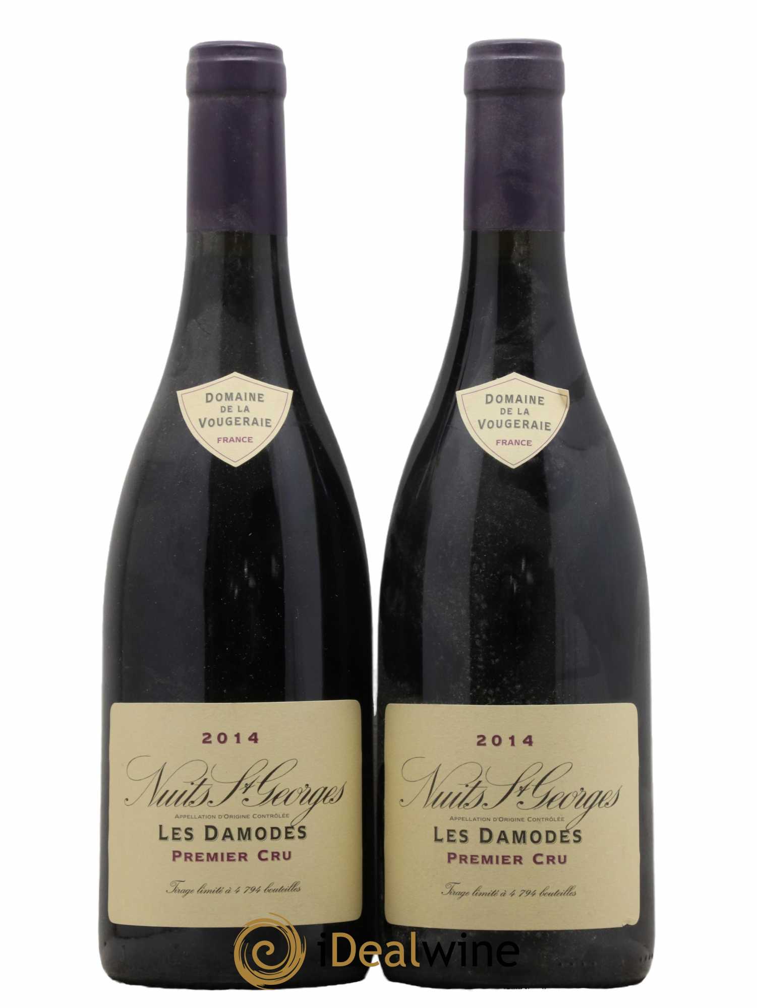 Nuits-Saint-Georges 1er Cru Les Damodes La Vougeraie 2014 - Lot de 2 bouteilles - 0
