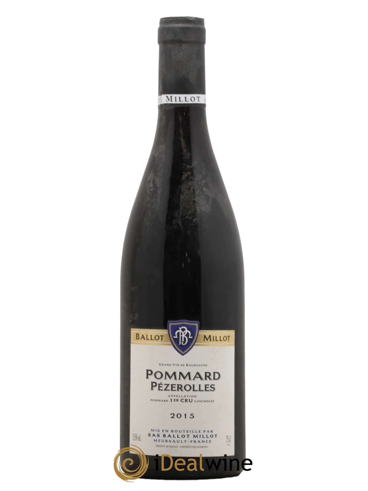 Pommard 1er Cru Les Pézerolles Ballot Millot 2015 - Lot de 1 bouteille - 0