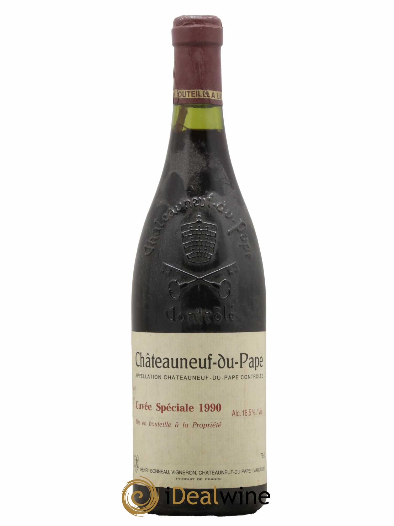 Châteauneuf-du-Pape Cuvée spéciale Henri Bonneau & Fils 1990 - Lot de 1 bouteille - 0