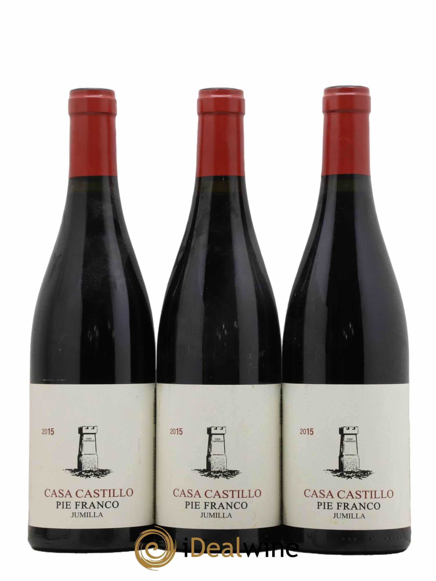 Jumilla Pie Franco Casa Castillo 2015 - Lot de 3 bouteilles - 0
