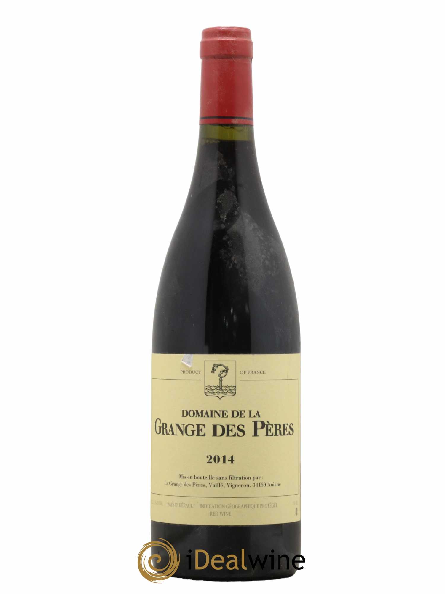 Pays d'Hérault Grange des Pères Laurent Vaillé 2014 - Lot de 1 bouteille - 0
