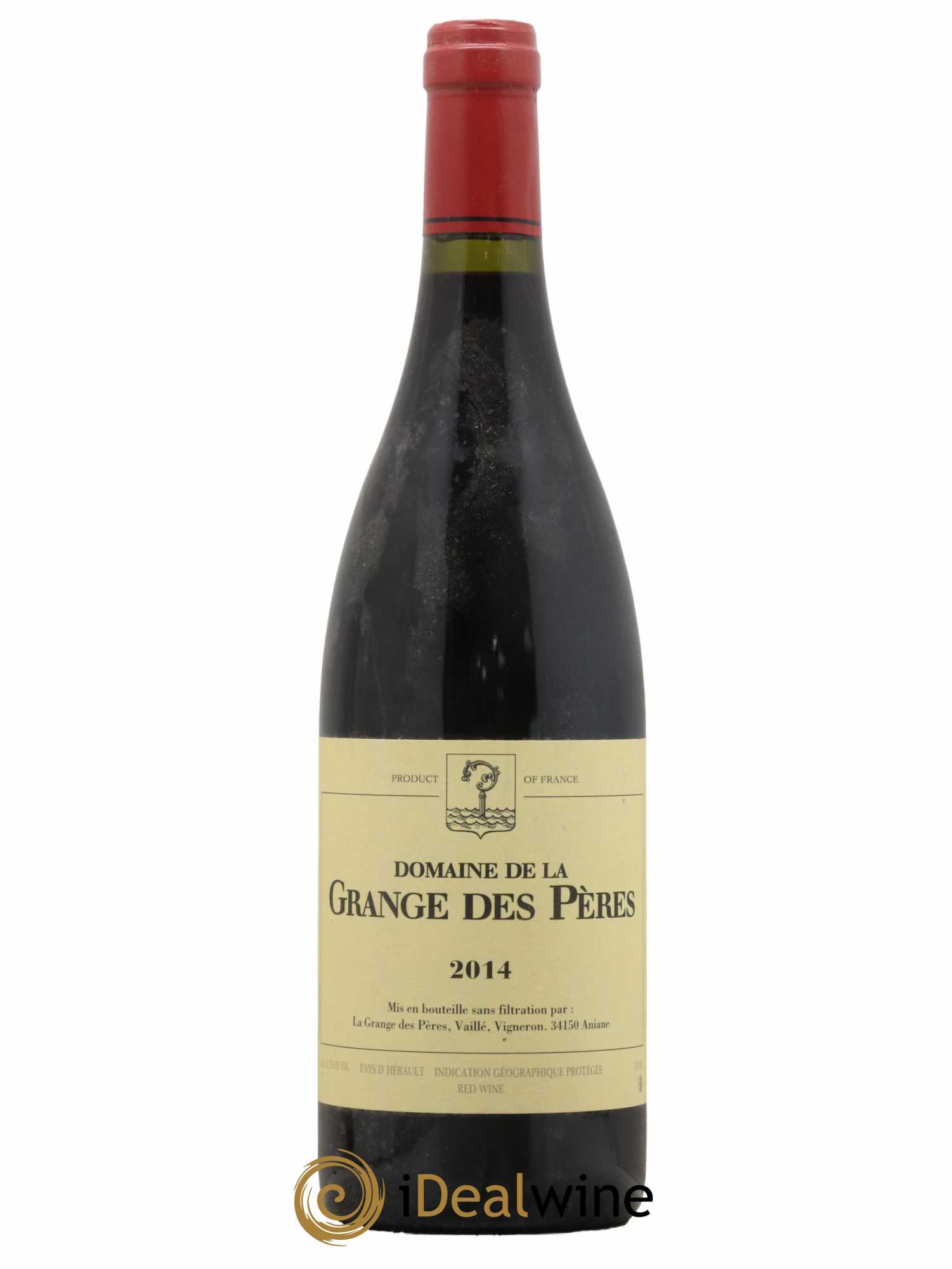 Pays d'Hérault Grange des Pères Laurent Vaillé 2014 - Lot de 1 bouteille - 0
