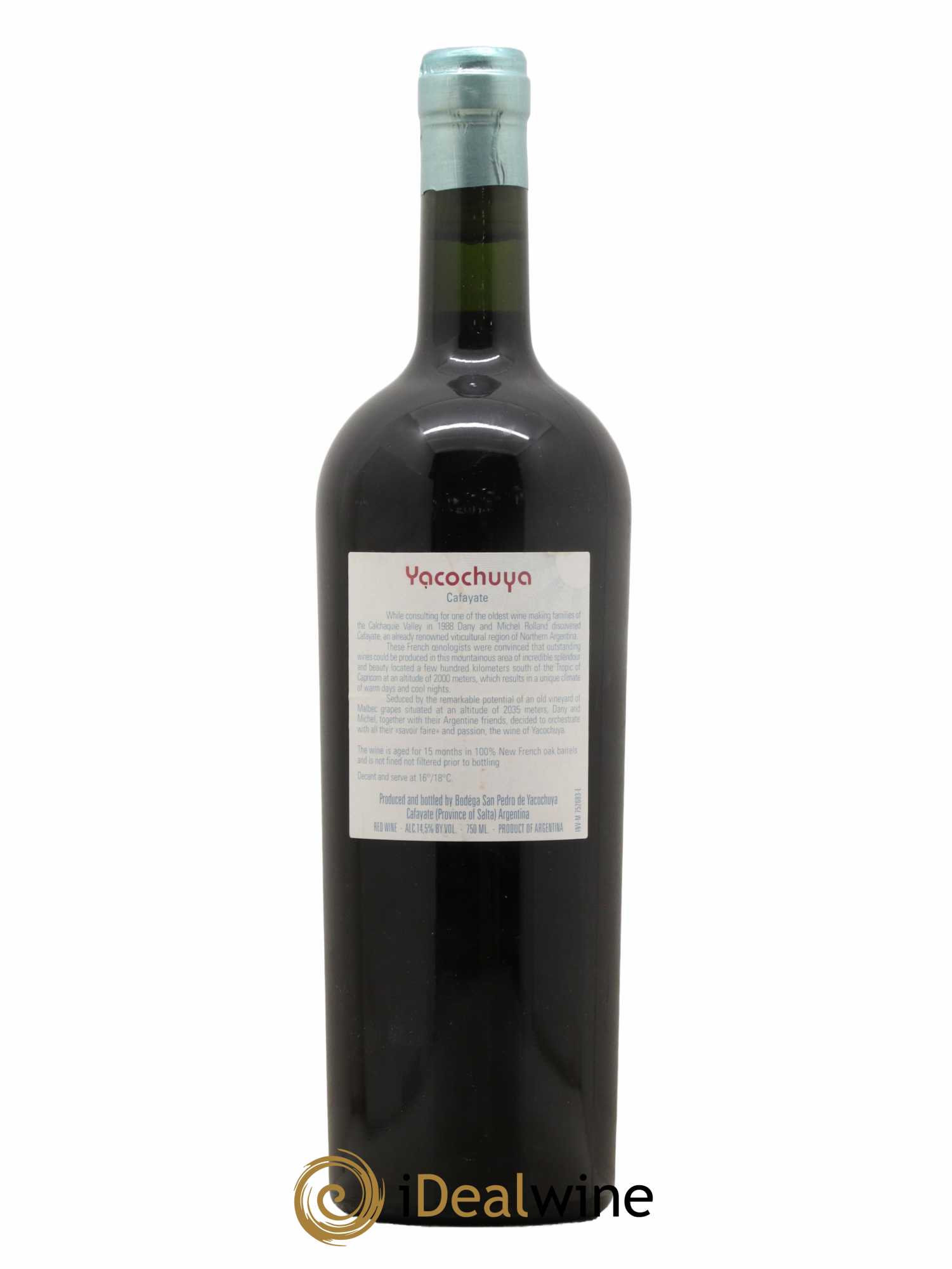 Mendoza Cafayate Yacochuya Bodega Rolland 1999 - Lot de 1 bouteille - 1