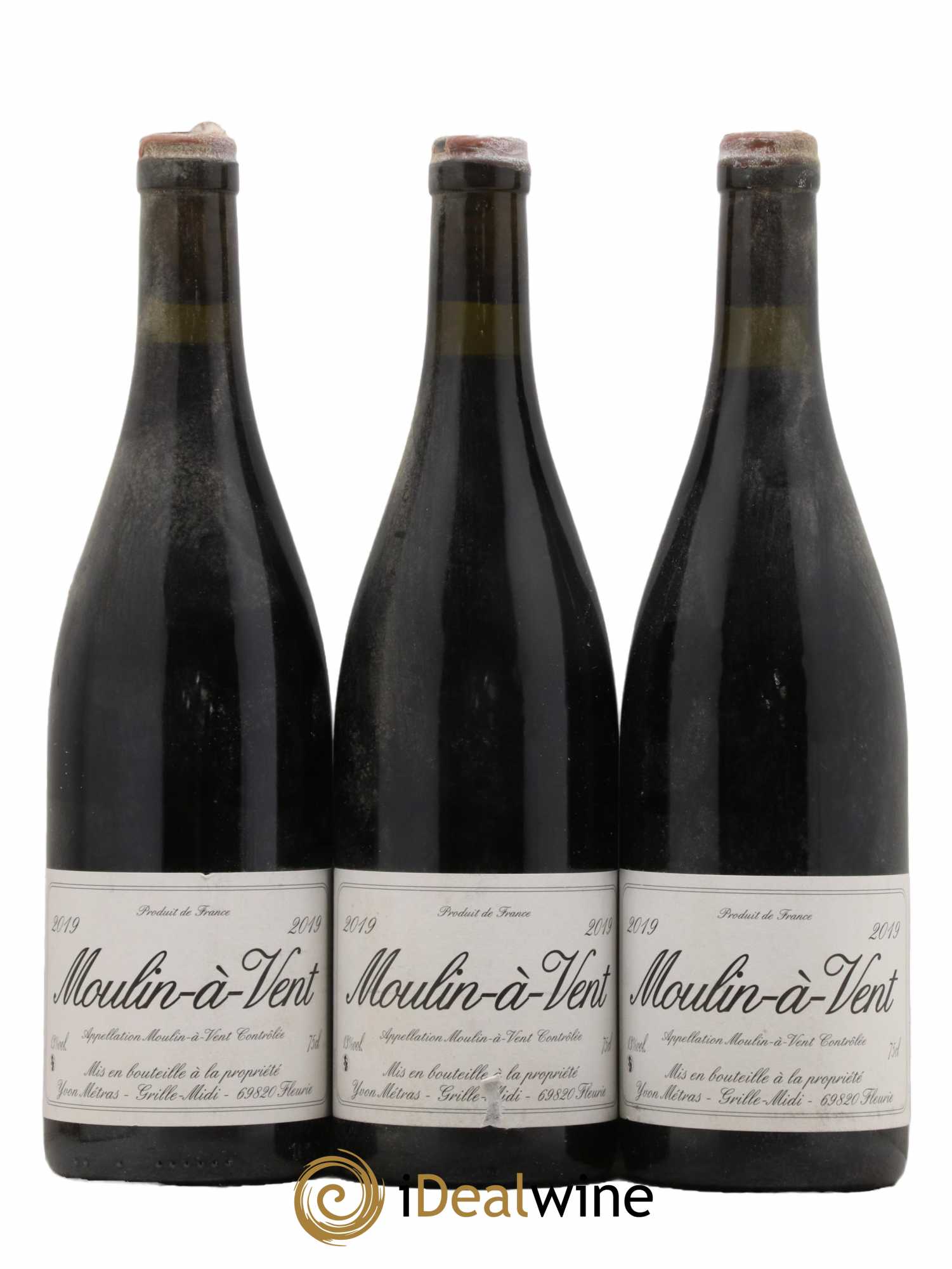 Moulin-à-Vent Yvon Métras 2019 - Lot de 3 bouteilles - 0