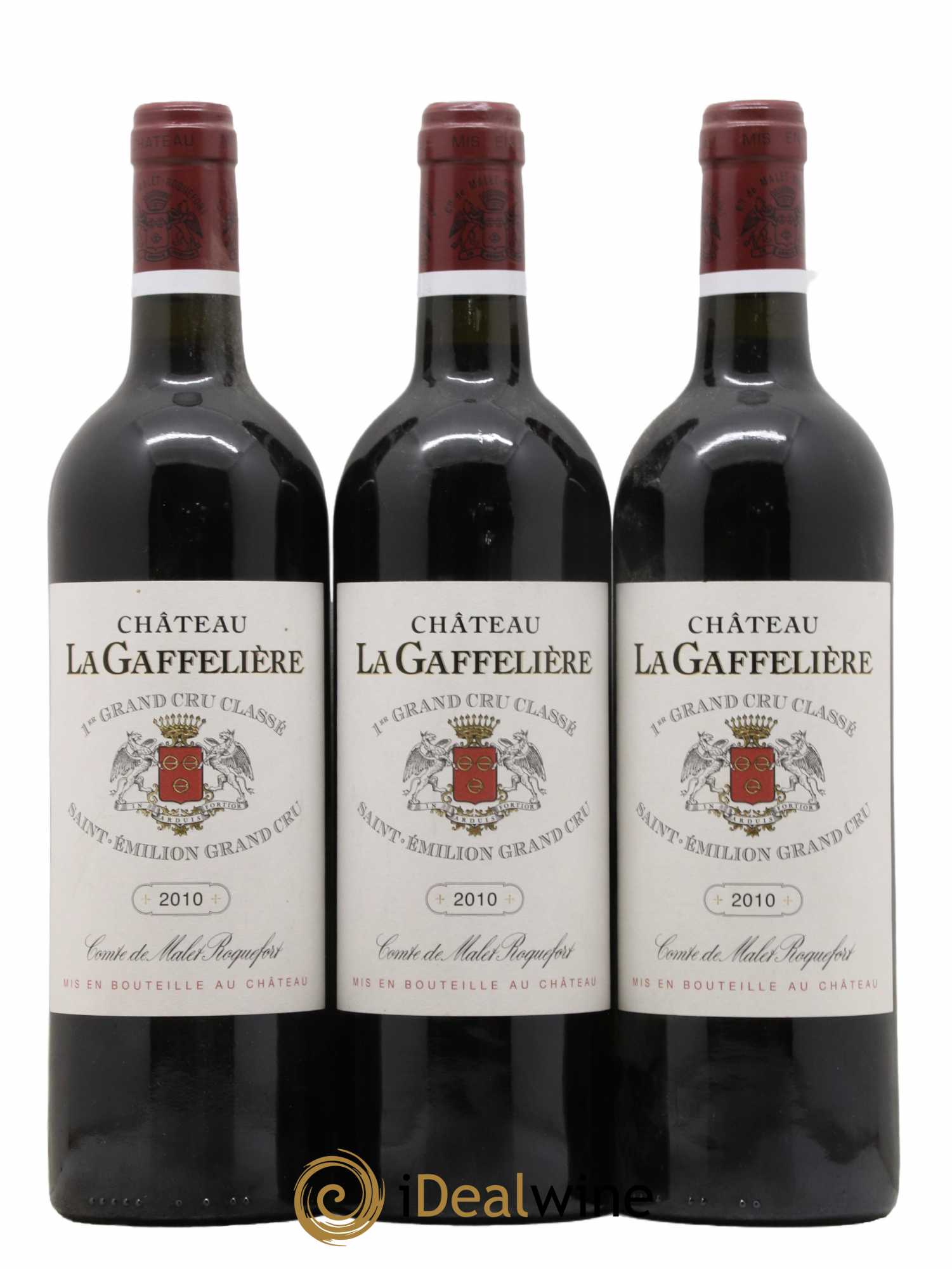 Château la Gaffelière 1er Grand Cru Classé B 2010 - Lot de 3 bouteilles - 0