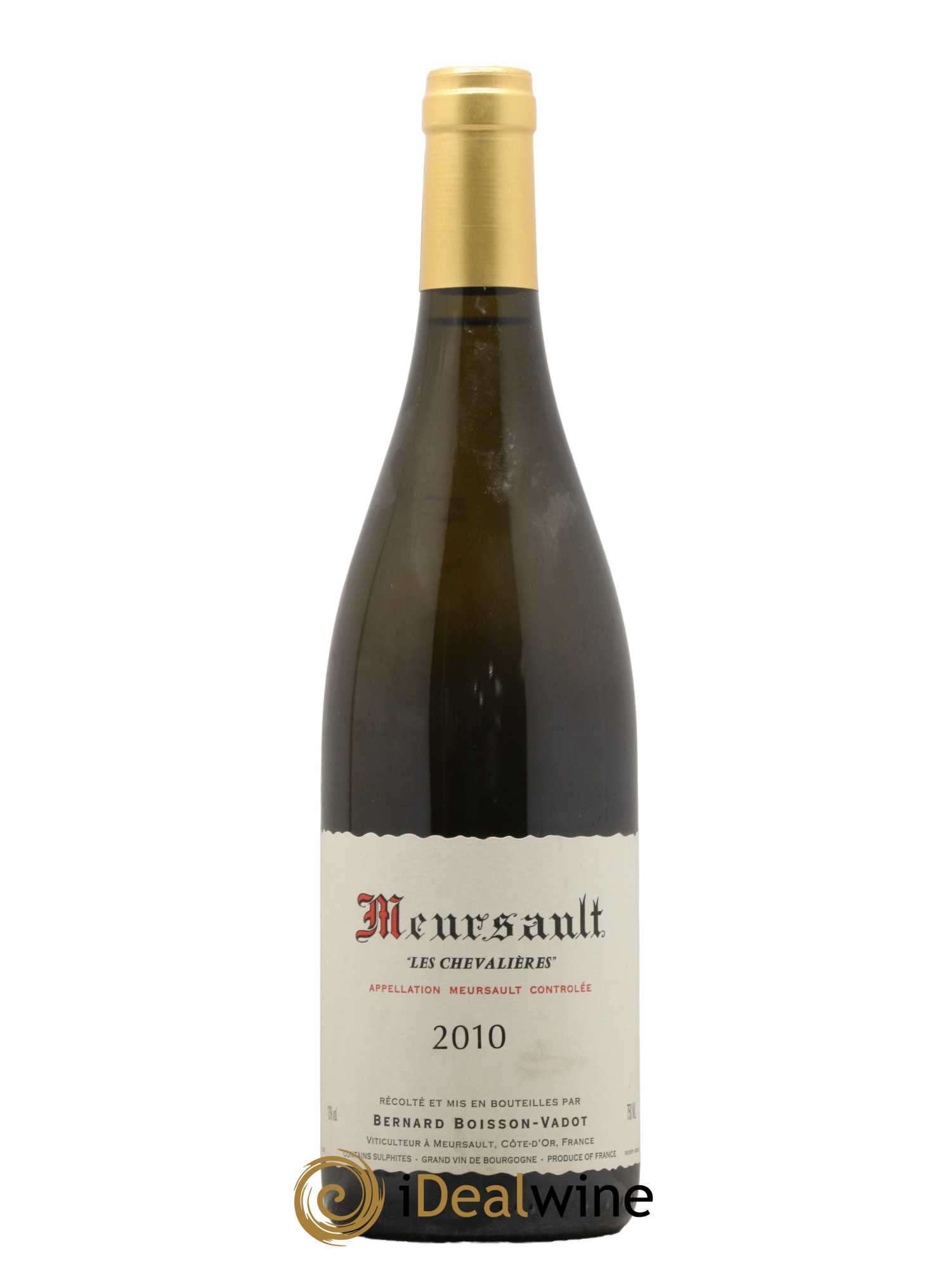 Meursault Les Chevalières Boisson-Vadot (Domaine) 2010 - Lot de 1 bouteille - 0