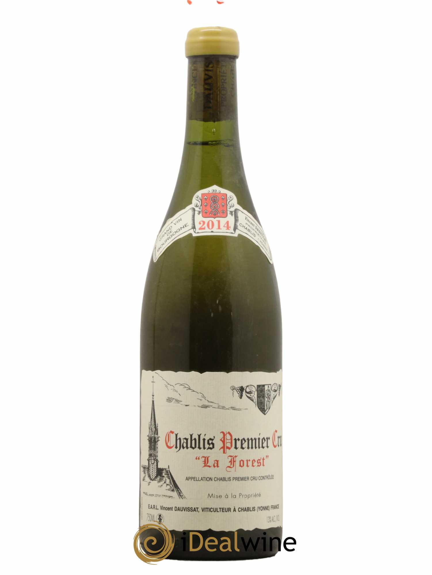Chablis 1er Cru La Forest Vincent Dauvissat (Domaine) 2014 - Lot de 1 bouteille - 0