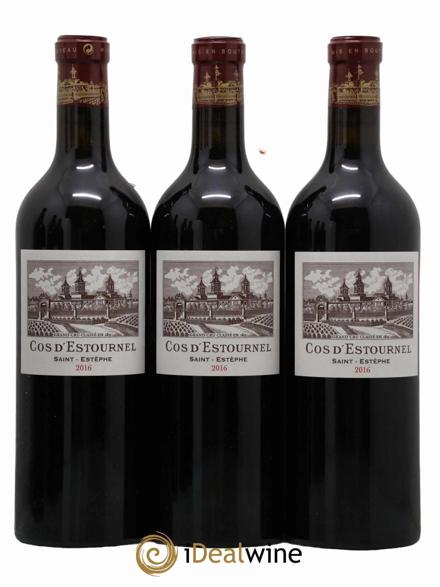 Cos d'Estournel 2ème Grand Cru Classé 2016 - Lot de 6 bouteilles - 1