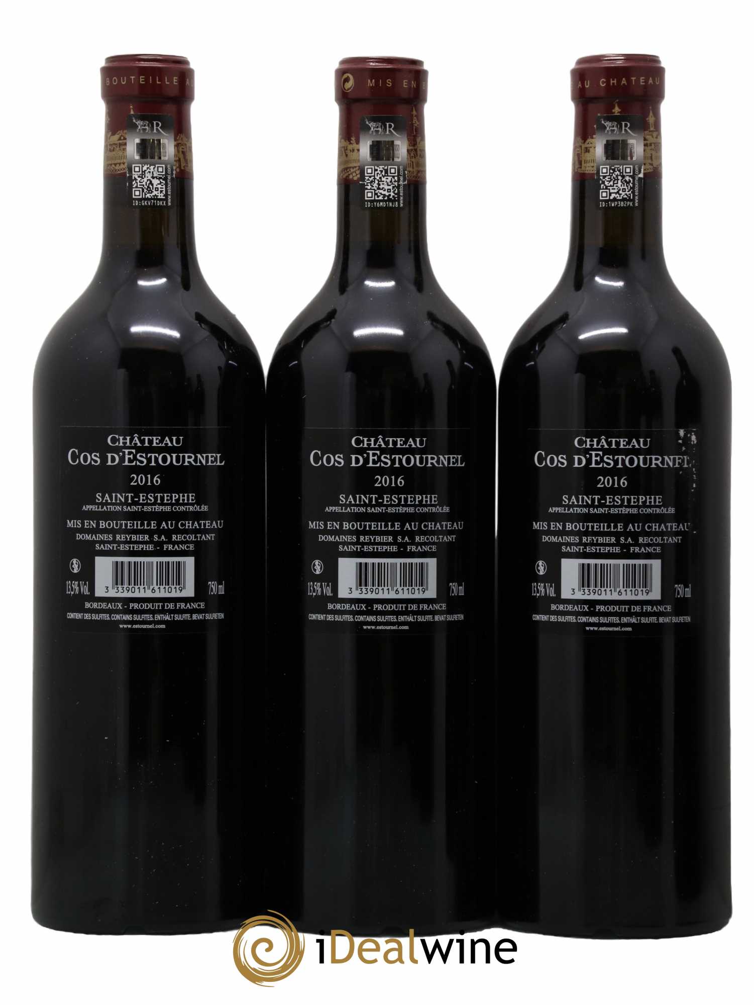 Cos d'Estournel 2ème Grand Cru Classé 2016 - Lot de 6 bouteilles - 4