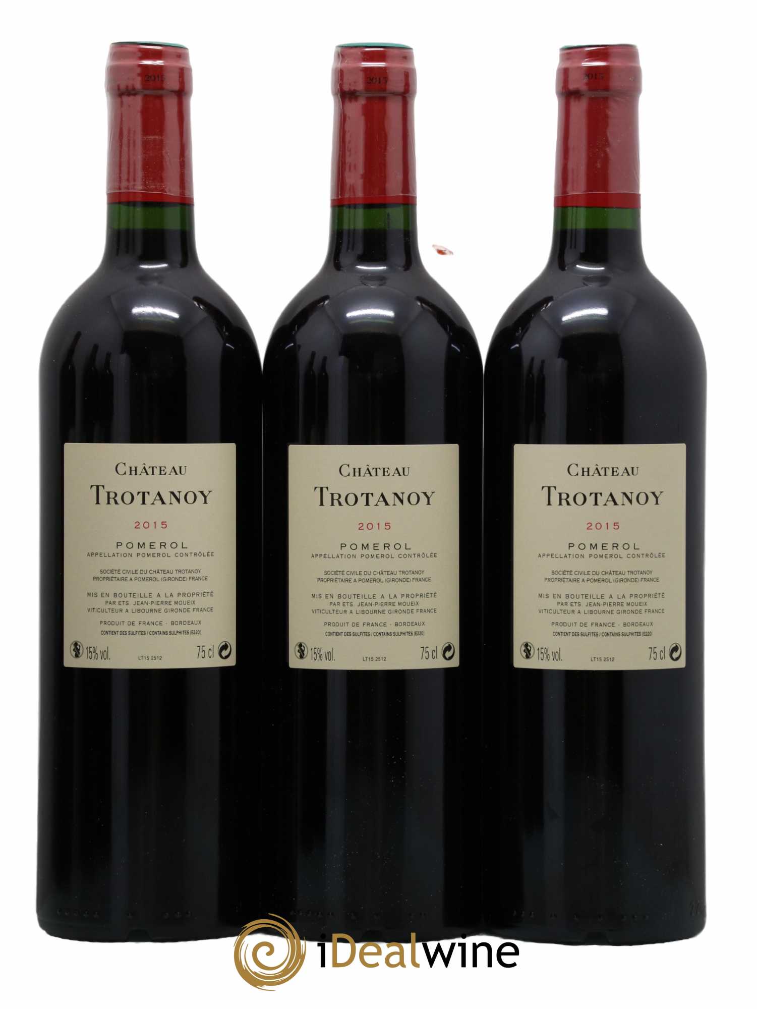 Château Trotanoy 2015 - Lot de 6 bouteilles - 2